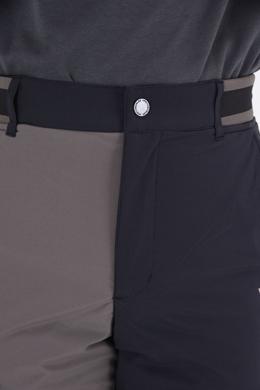 1PIU1UGUALE3 GOLF - CRAZY RIB PANTS / ロゴ クレイジーパターン