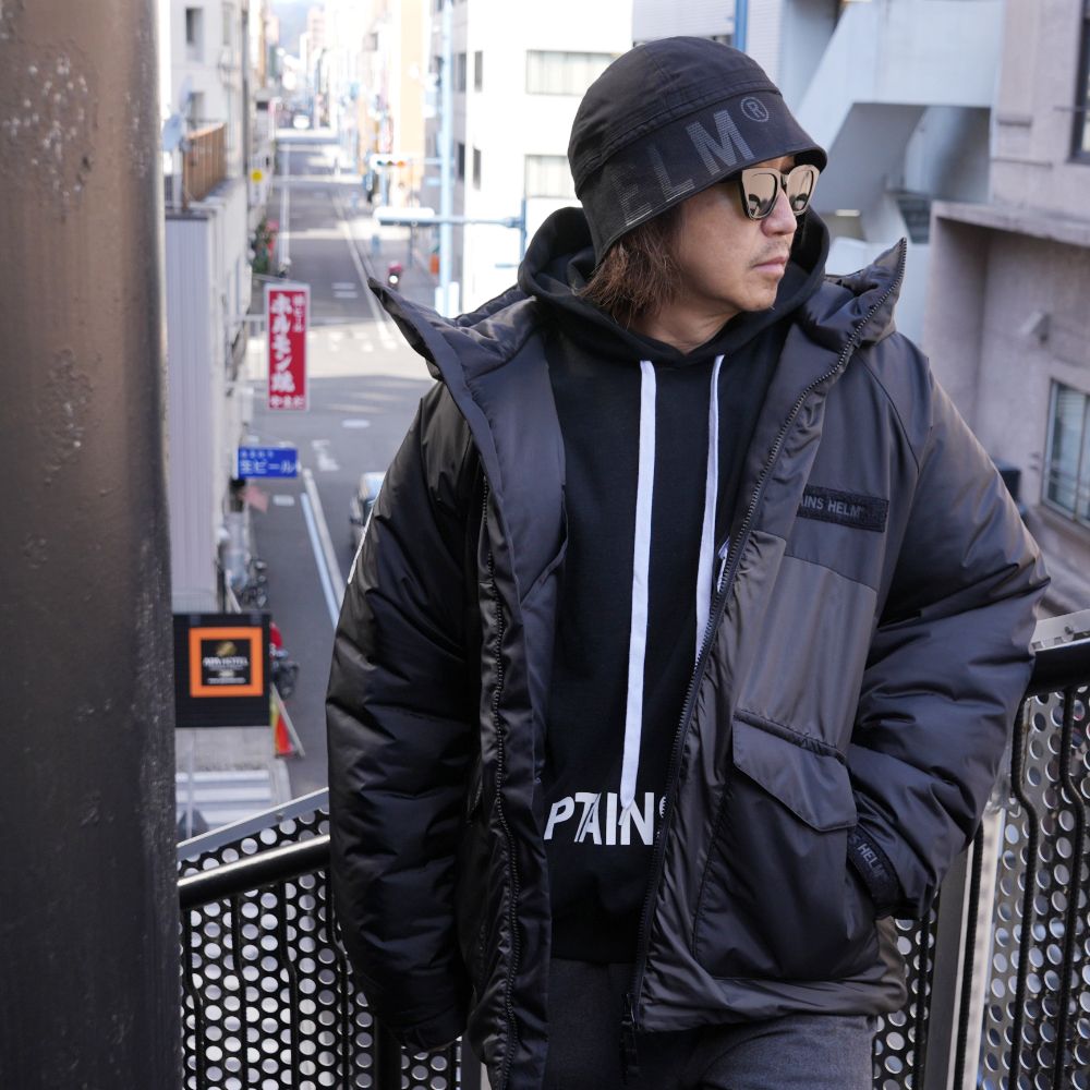 CAPTAINS HELM - MIL SPEC PADDED JACKET (BLACK) / ミリタリー