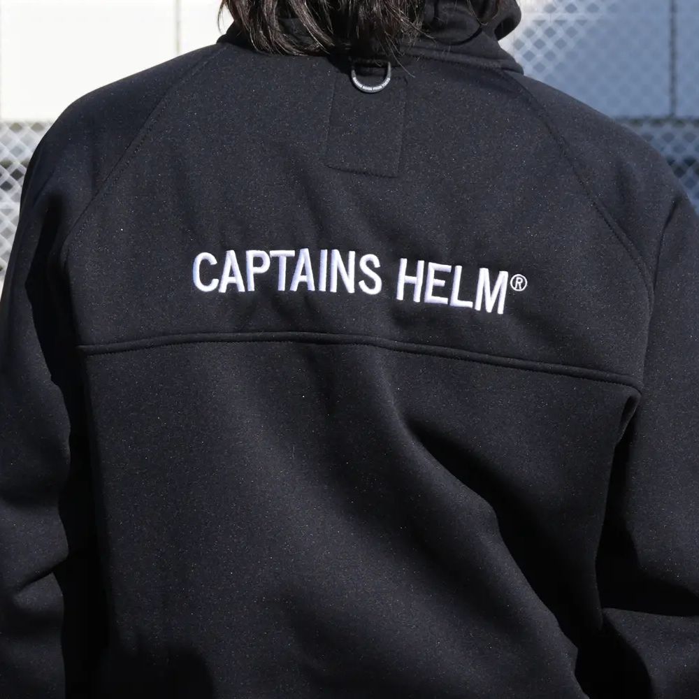 CAPTAINS HELM - 【ラスト1点】TM HALF-ZIP TEC JKT (BLACK) / テック