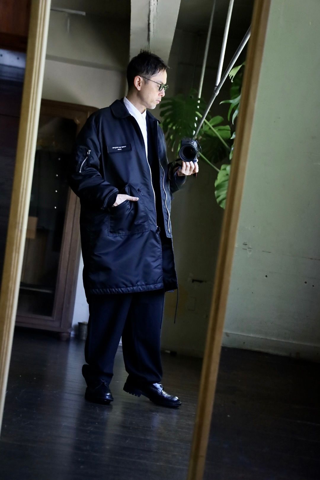 COMME des GARCONS HOMME - コムデギャルソンオム24AW ナイロンツイル