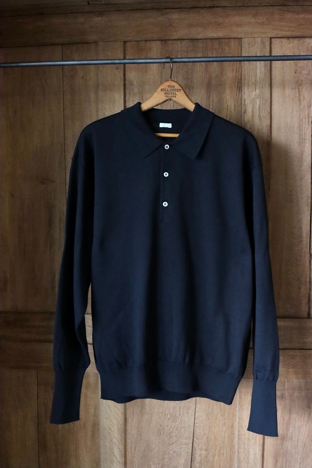 A.PRESSE - アプレッセ24SS ポロシャツCotton Knit L/S Polo Shirts