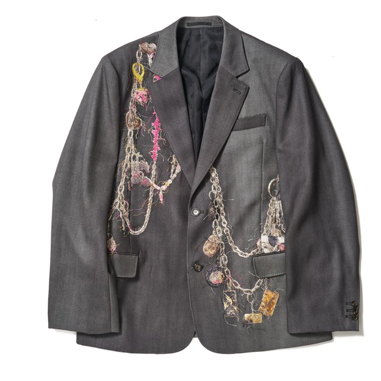 doublet - doublet 25AW EMBROIDERED CHAIN TAILORED JACKET