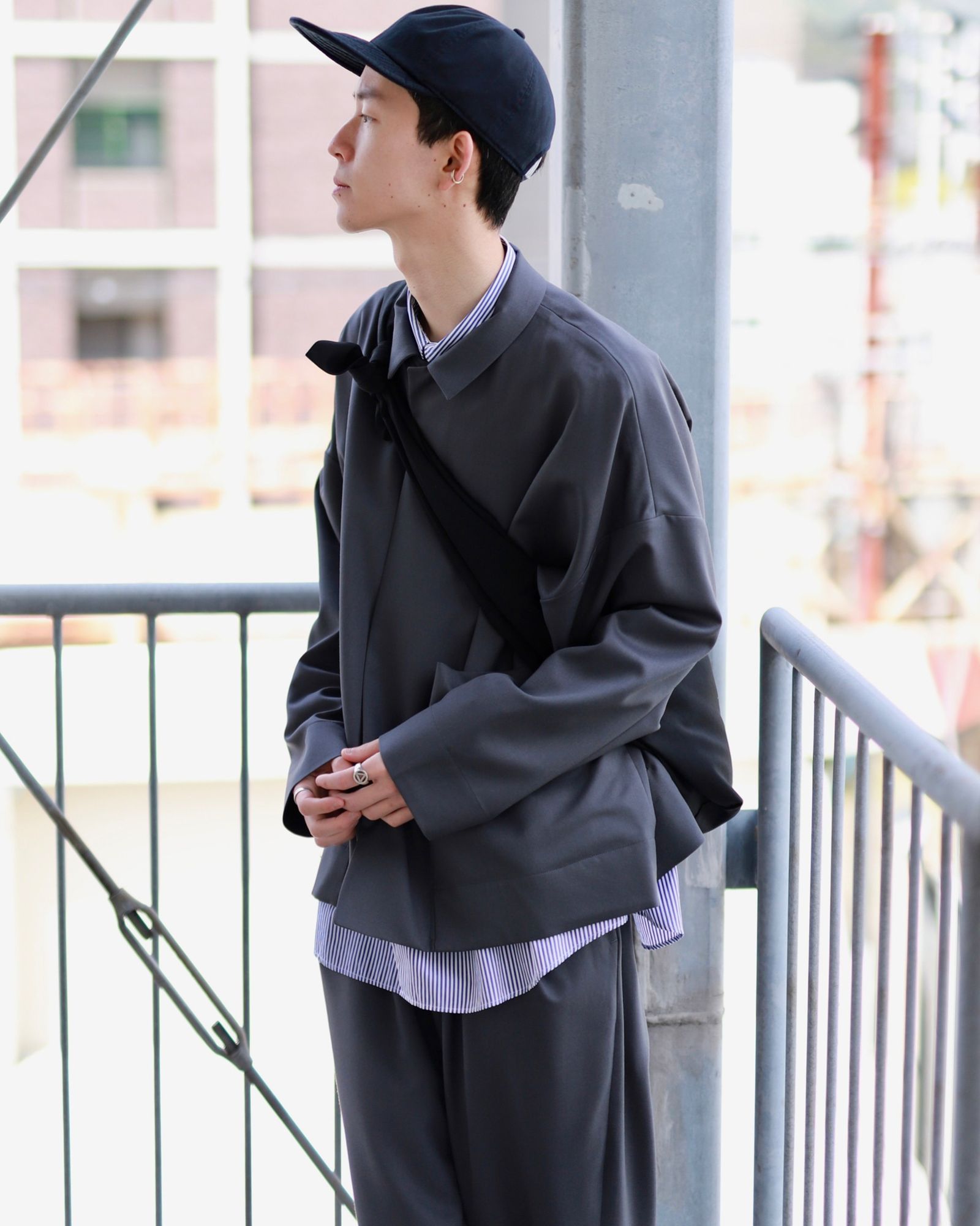 Dulcamara ドゥルカマラ23SS よそいきBigポケットワイドBLスタイル