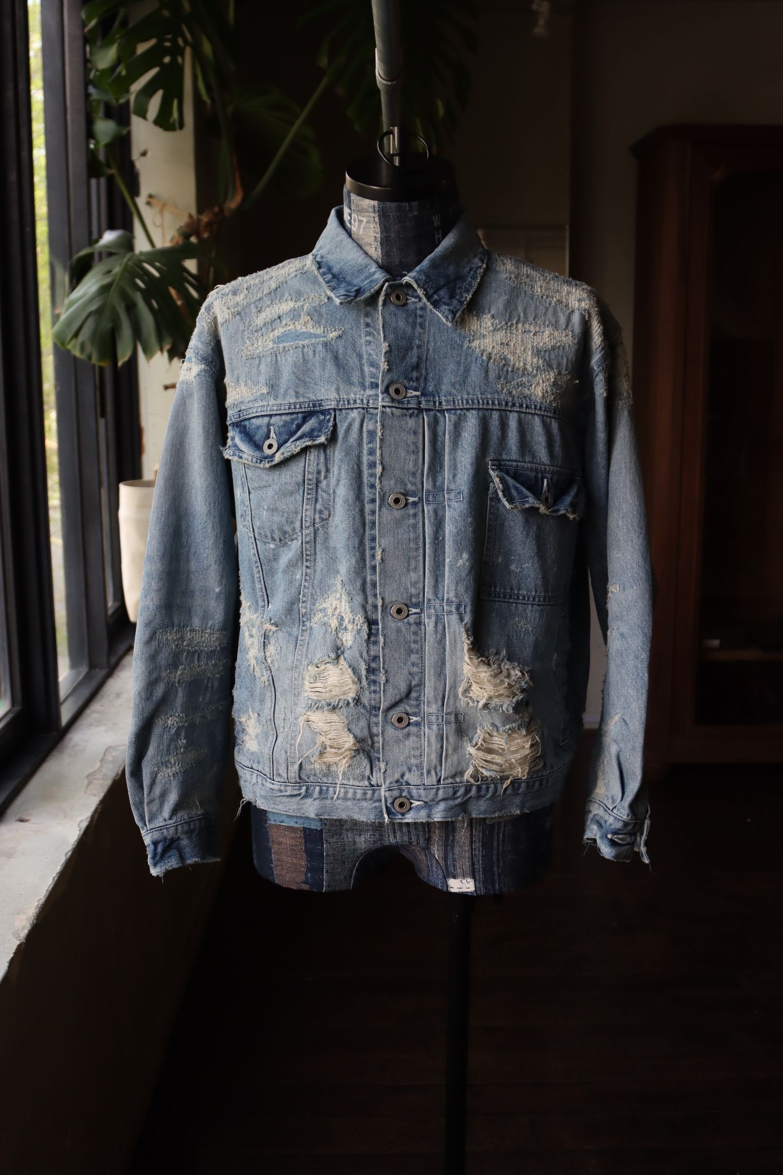 FDMTL - ファンダメンタル デニムジャケットDENIM JACKET 10YR WASH
