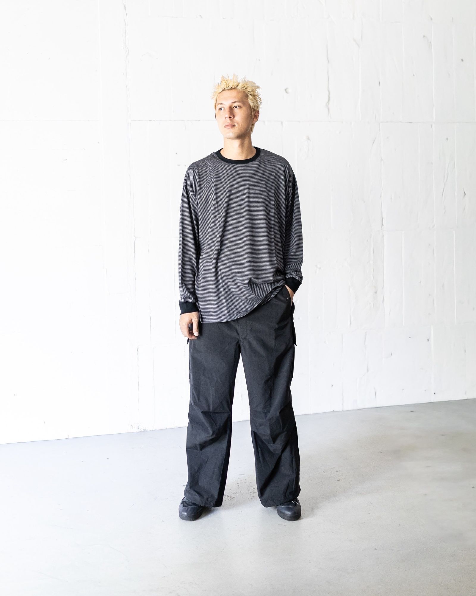 Graphpaper Wool Border L/S Tee 新作発売！ | 7107 | MARK