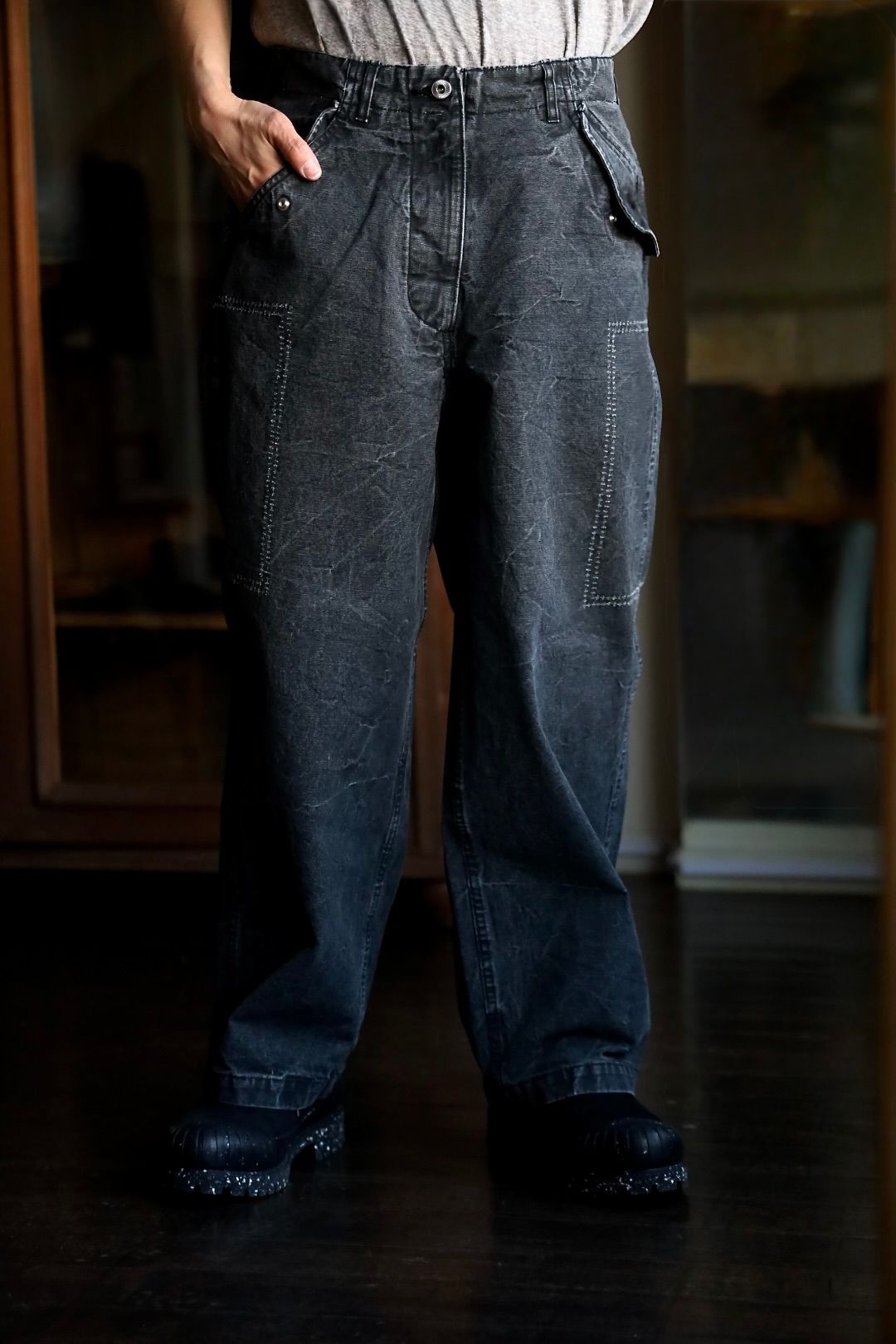 A.PRESSE - アプレッセ M-51 Custom Pants(25SAP-04-03H) BLACK | MARK