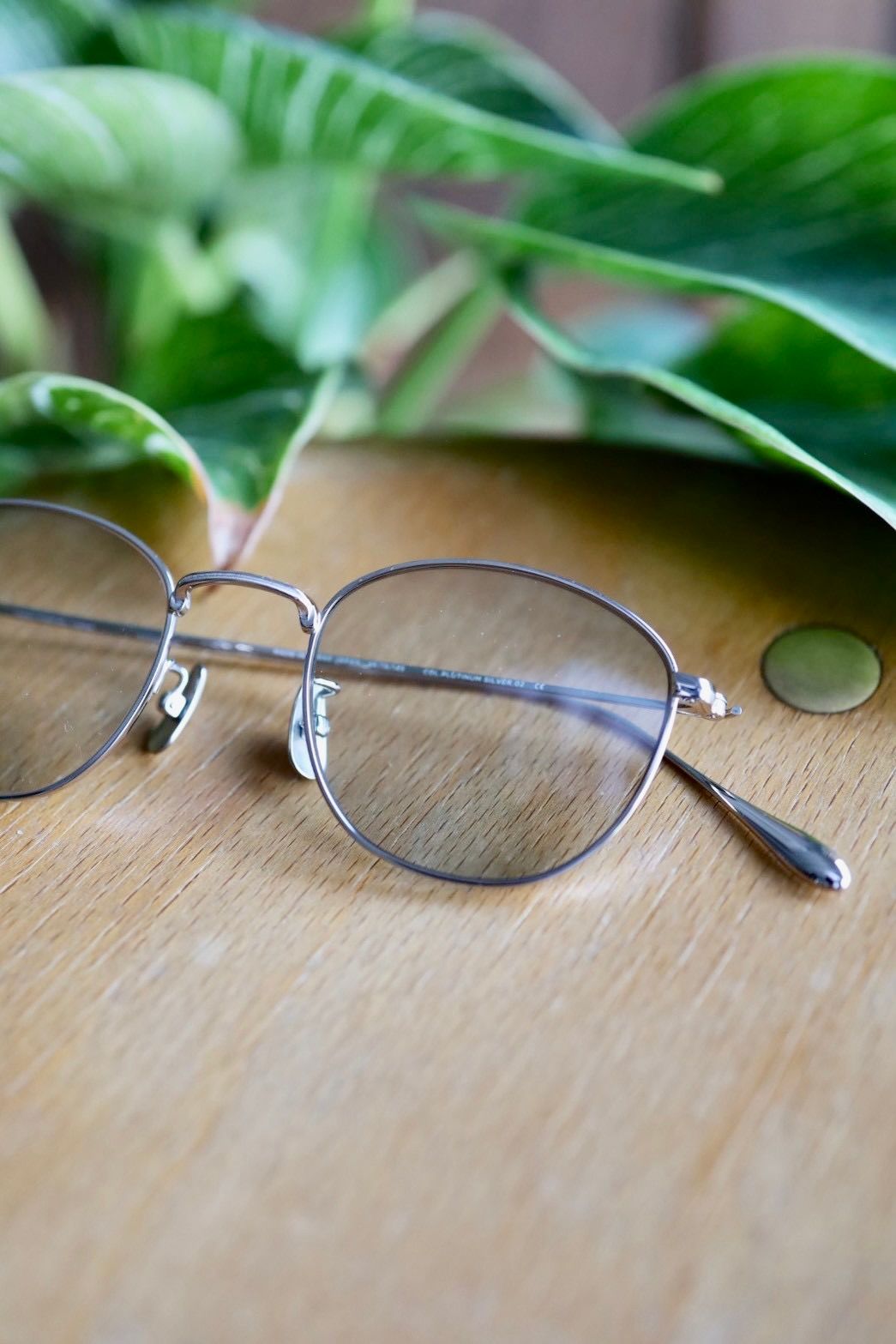 ノチノオプティカル KOUGETSU #2 OVY KAJA シルバーフレーム NOCHINO