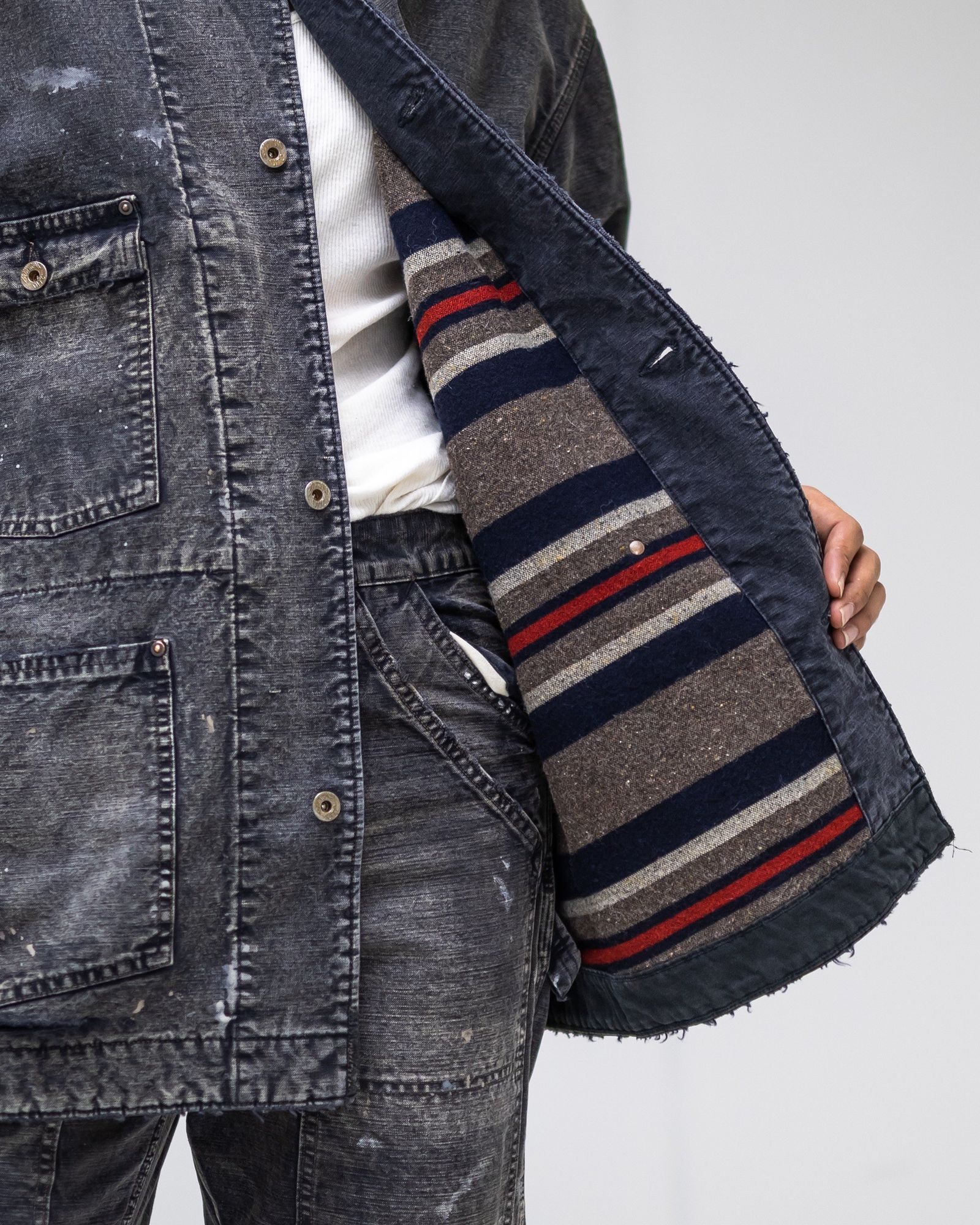 BOWWOW - BOW WOW 25FWバウワウ カバーオールDUCK COVERALL BLANKET