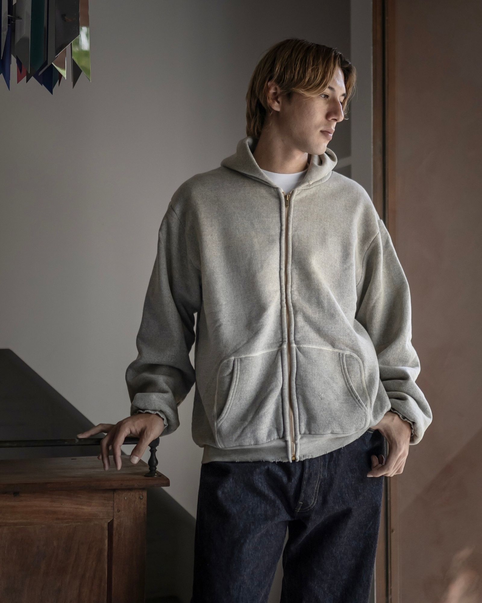 A.PRESSE Vintage Zip Sweat Hoodie スタイル新作発売！ | 5327 | MARK