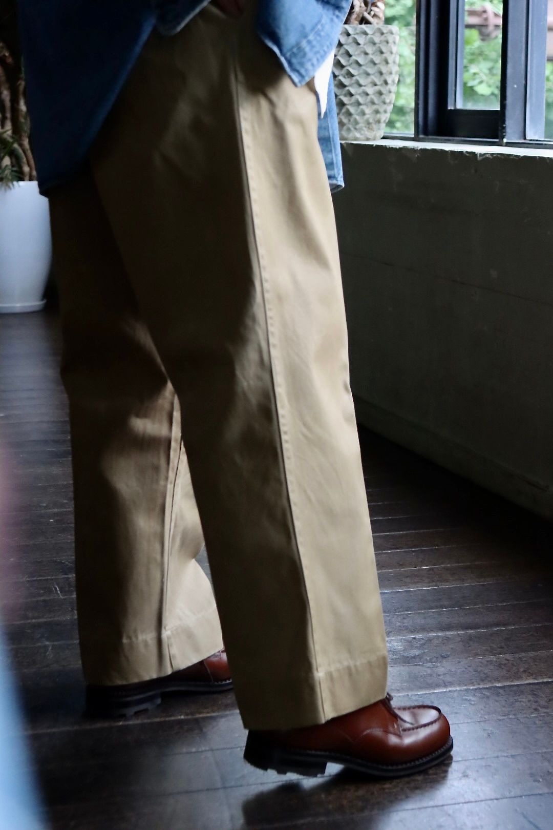 A.PRESSE アプレッセ22FW Vintage US ARMY Chino Trousersスタイル