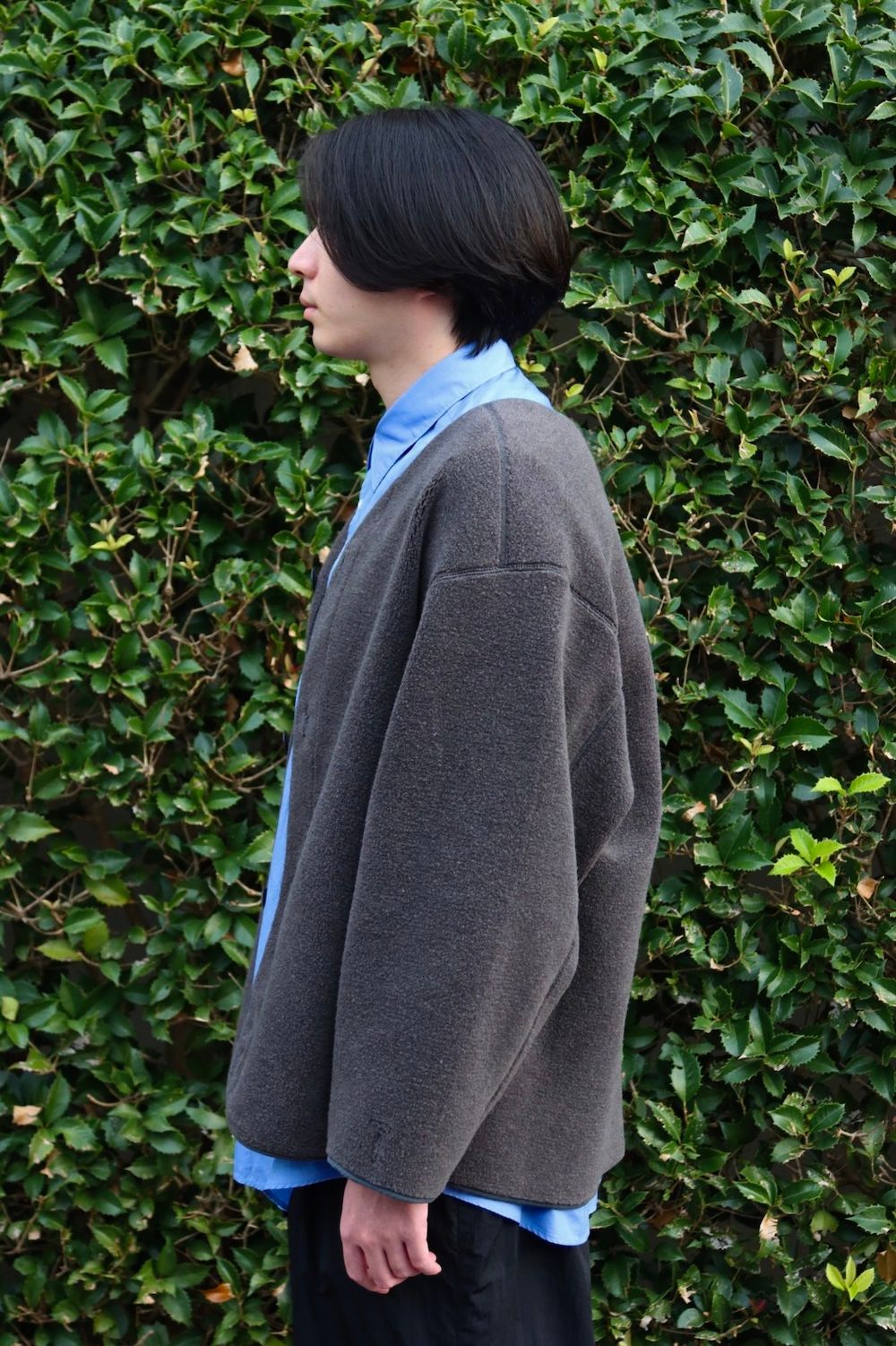 Graphpaper Wool Boa Liner Blouson(GM213-70207) style.2021.10.25