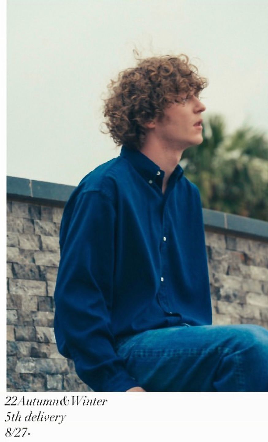 A.PRESSE - アプレッセ ボタンダウンシャツ BD Shirt (22AAP-02-07H