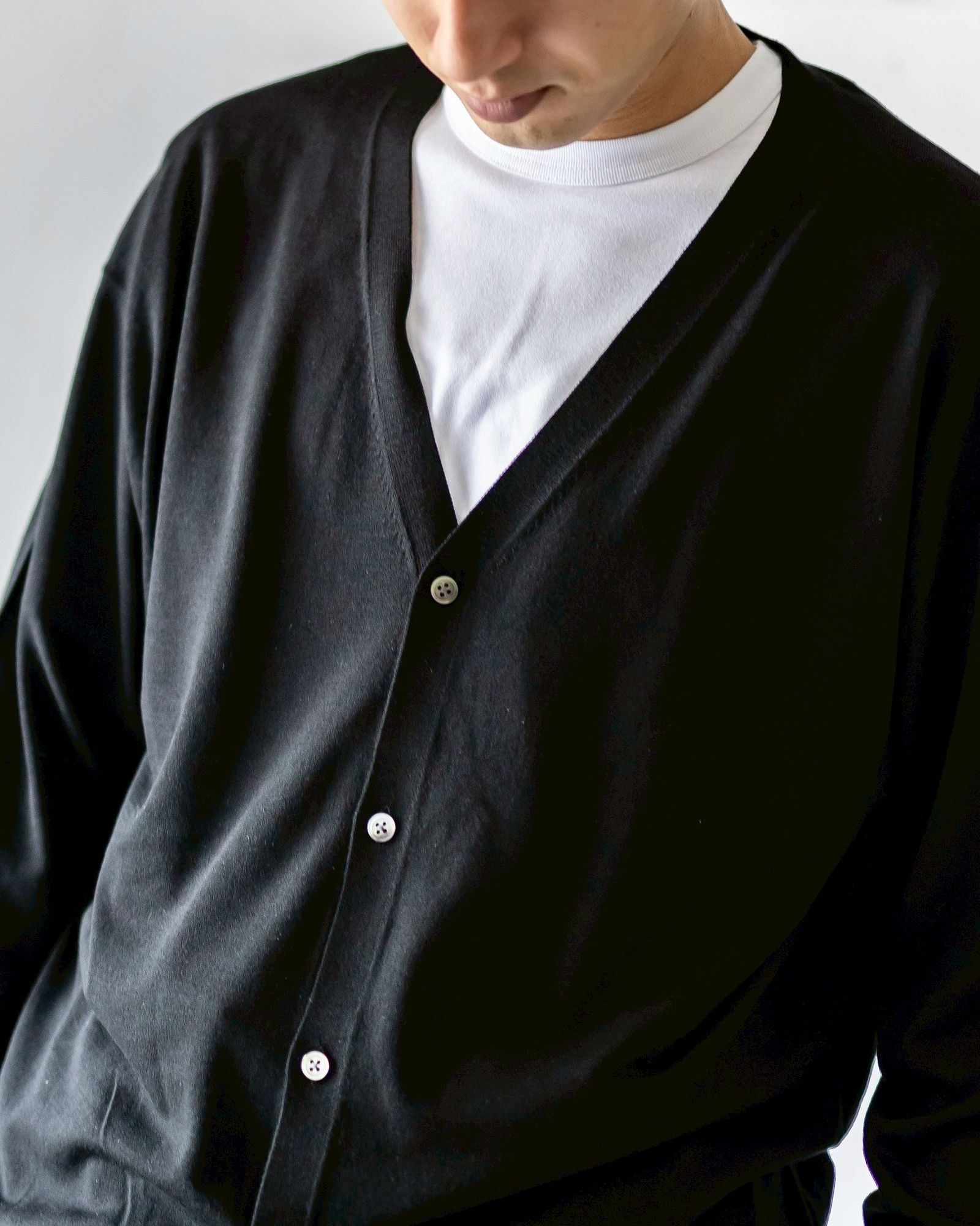 Graphpaper - グラフペーパー25AW High Gauge Knit Oversized Cardigan