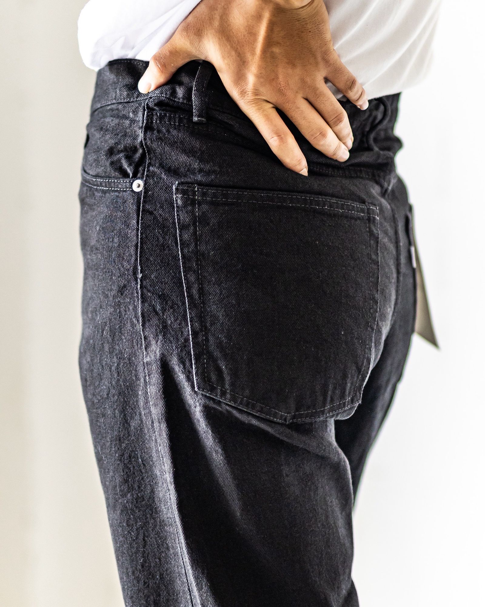 Graphpaper - グラフペーパー Selvage Denim Five Pocket wide