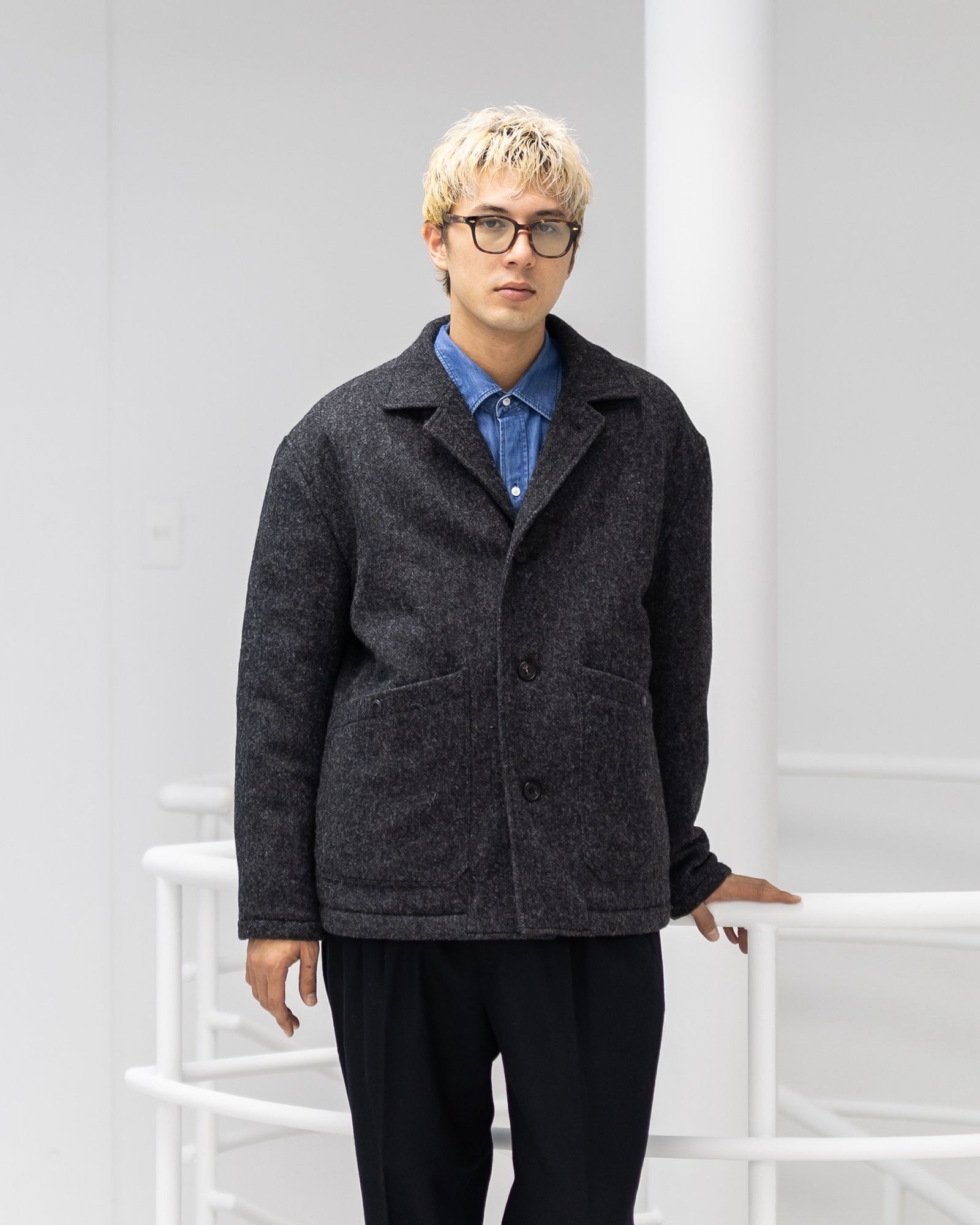 COMME des GARCONS HOMME - コムデギャルソンオム25FW ウールツイード