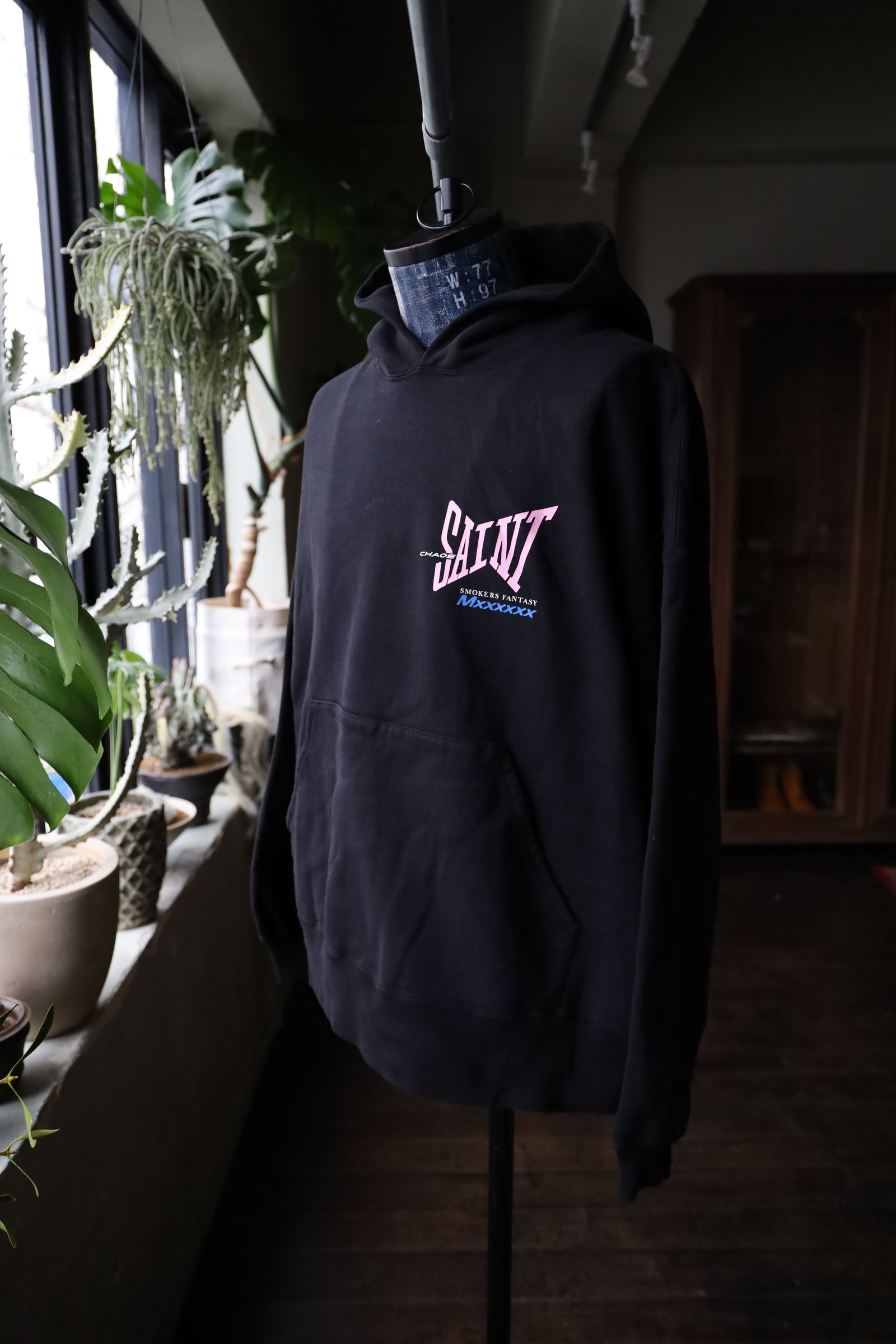 SAINT M×××××× - セントマイケル25SS HOODIE RIBON SAINT(SM-HR8-0000