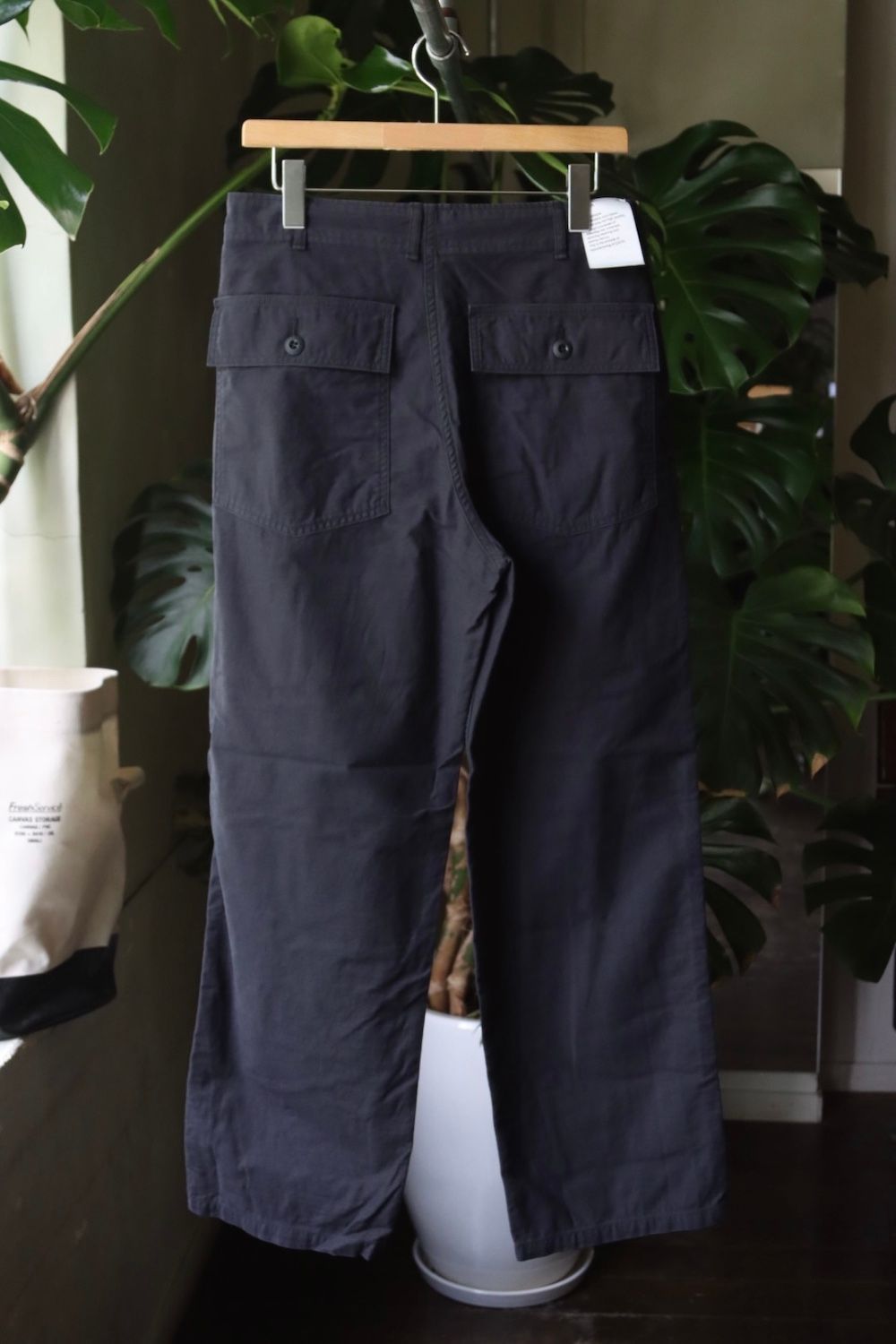 CIOTA - シオタ22AW スビンコットンムラ糸バックサテンベイカーパンツ