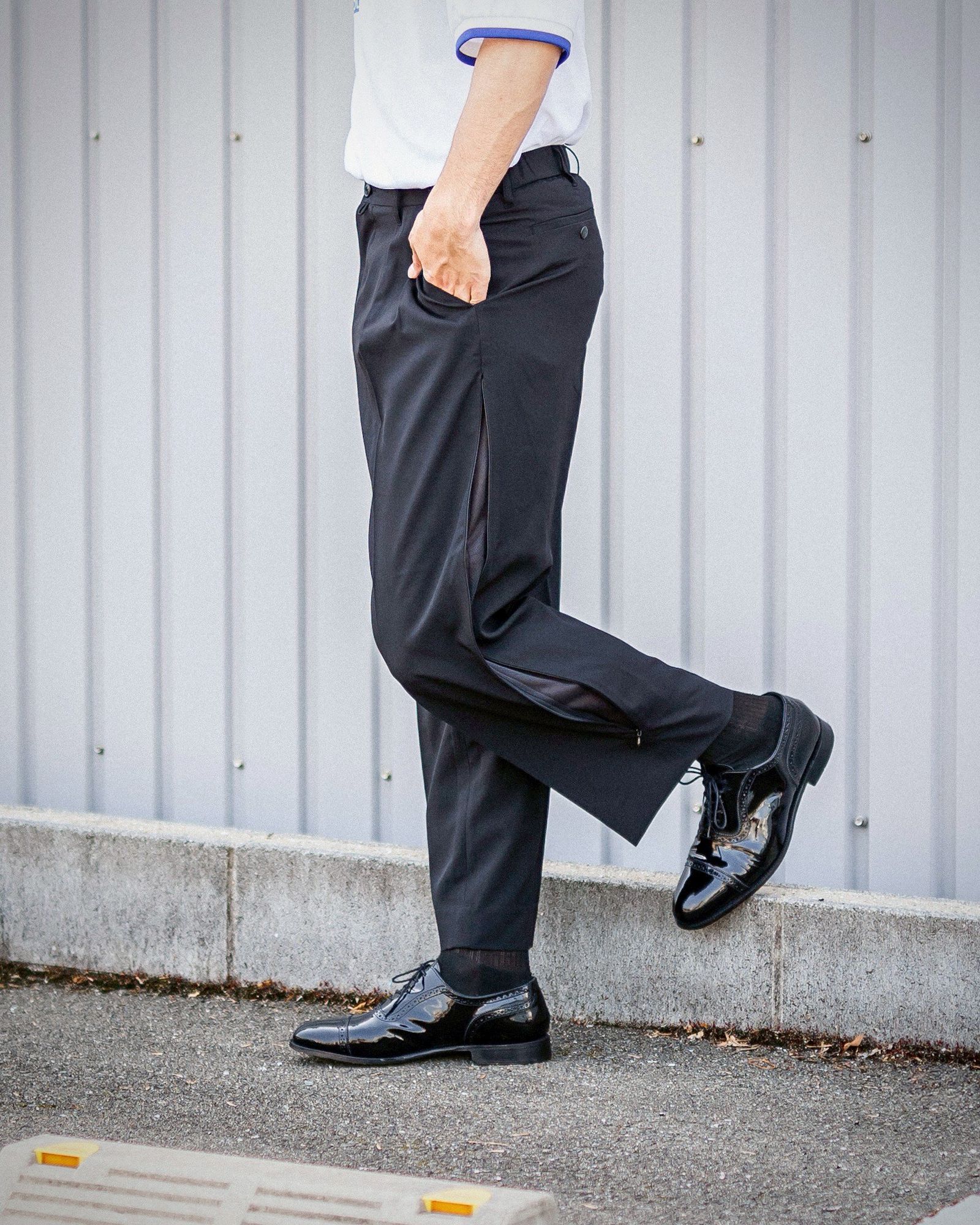 セダンオールパーパス Ventilation Wide Slacks(BLACK) 4月19日(土