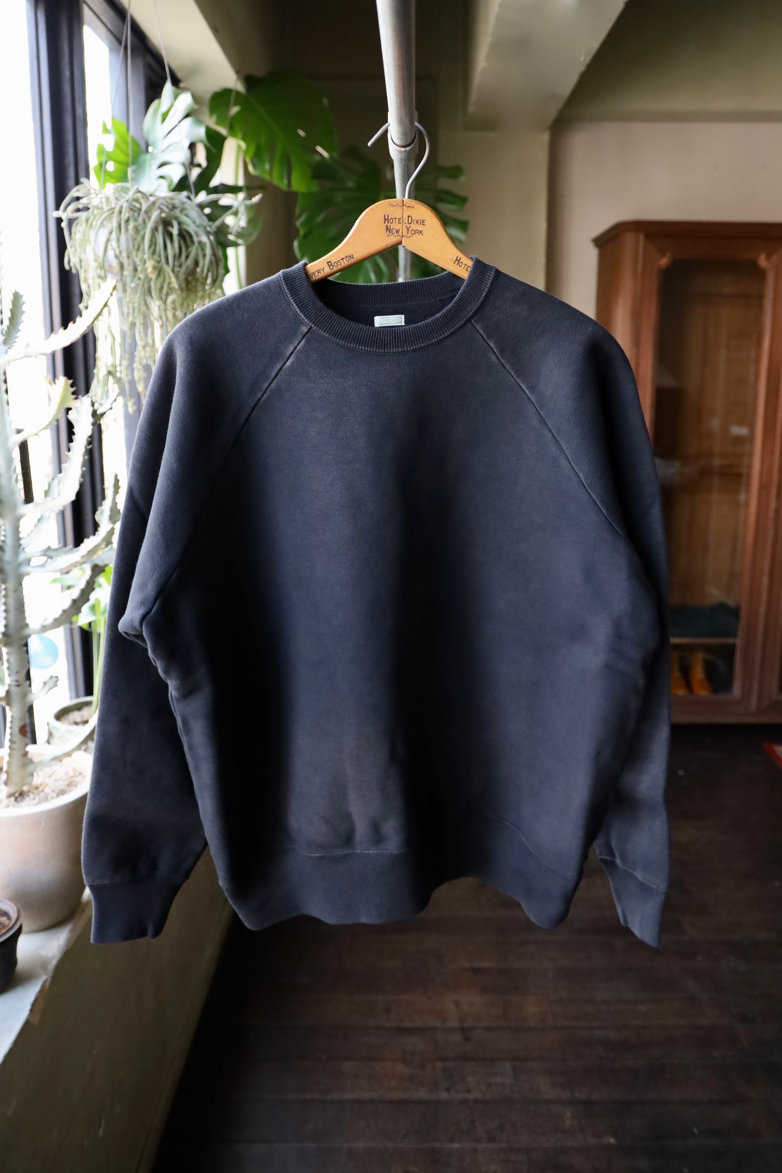 A.PRESSE - アプレッセ Vintage Sweatshirt(25SAP-05-05K)BLACK☆1月25