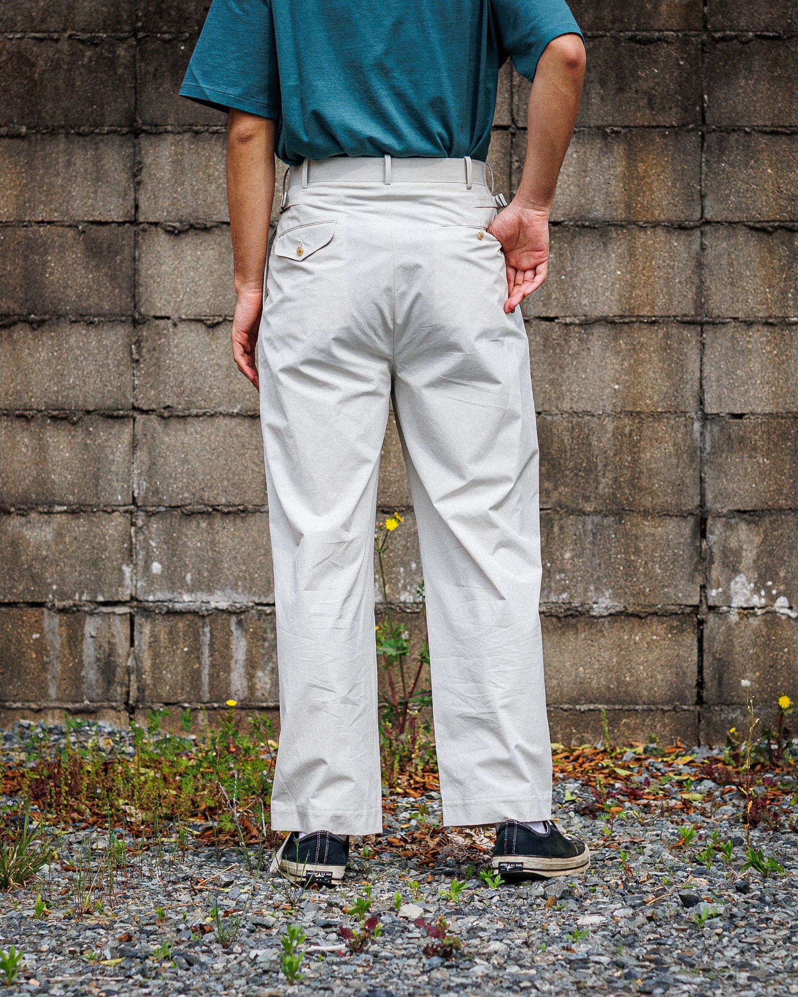 A.PRESSE - アプレッセ 25SS High Density Weather Cloth Trousers