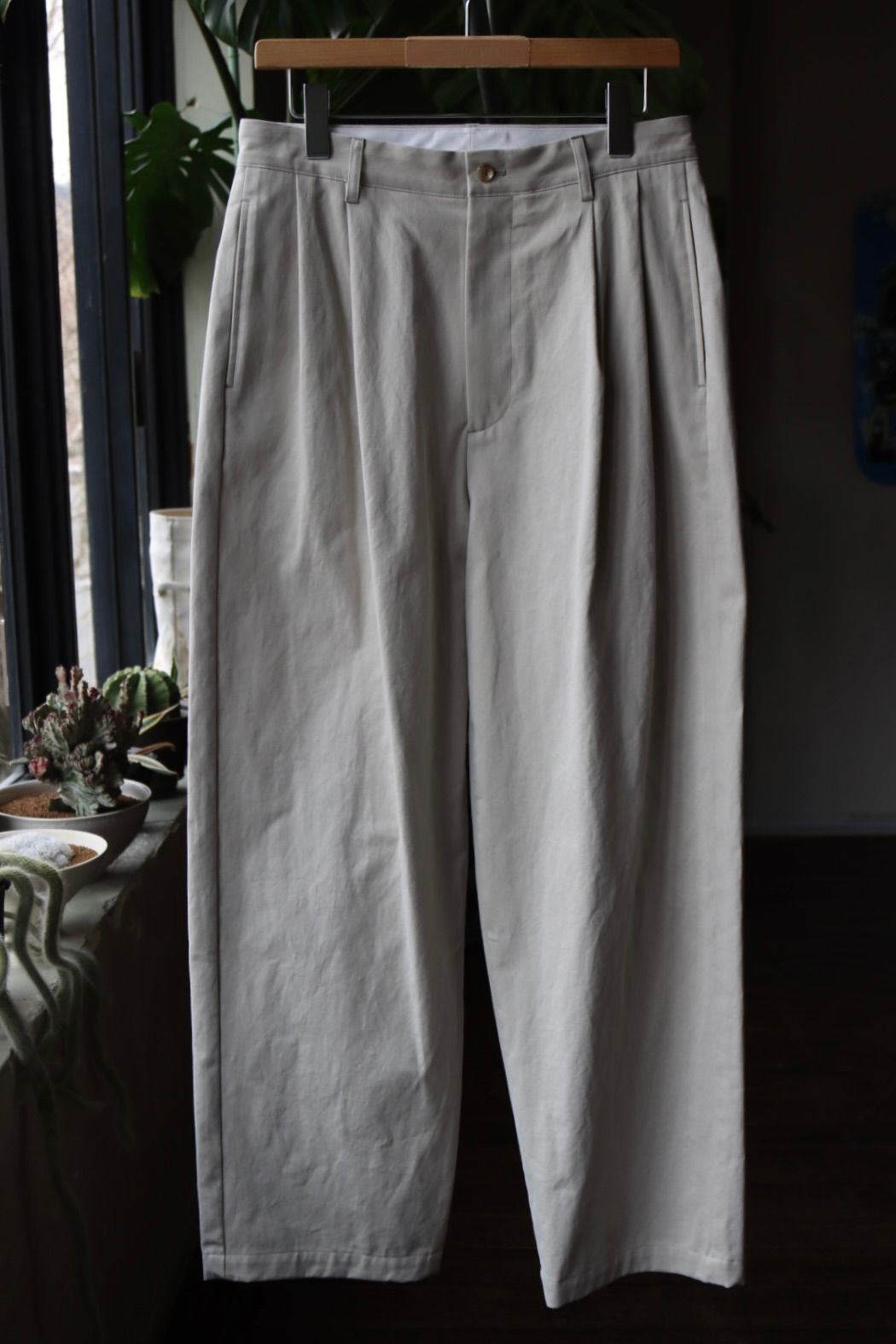 A.PRESSE - アプレッセ23SSチノ Chino Trousers (23SAP-04-15H)ECRU☆2