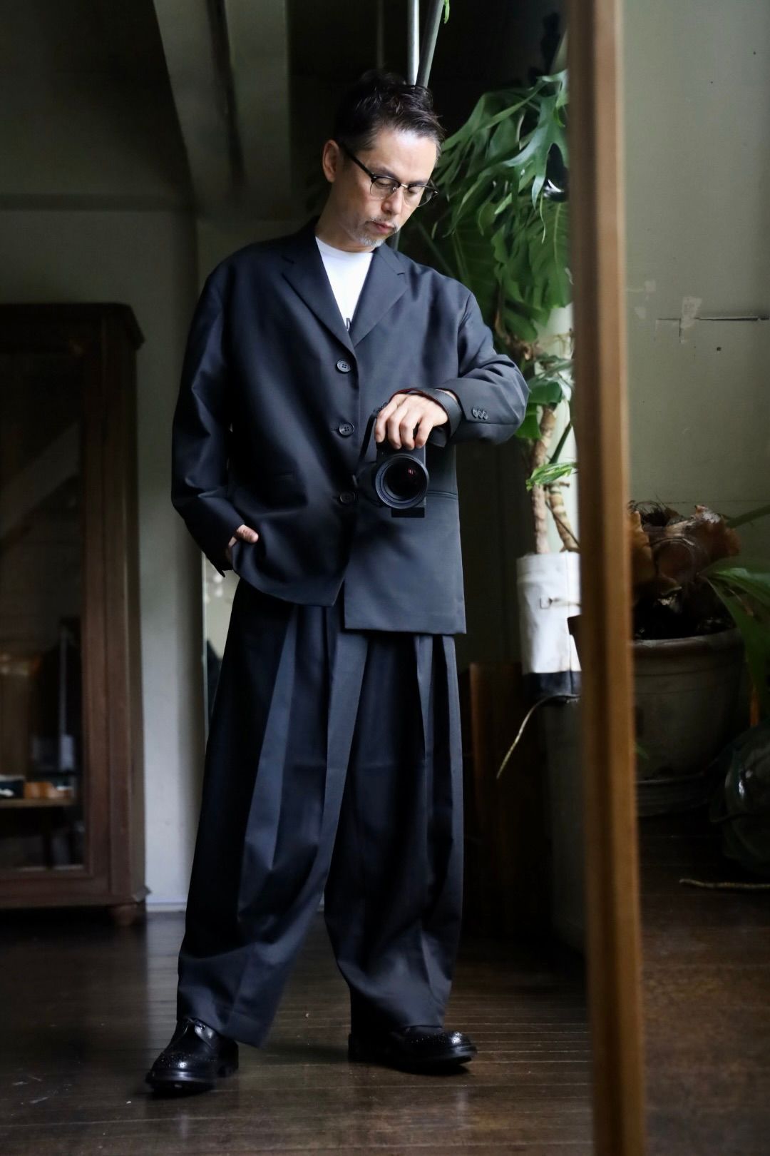 COMME des GARCONS HOMME ウールサージ3Bジャケットスタイル | 5129 | MARK