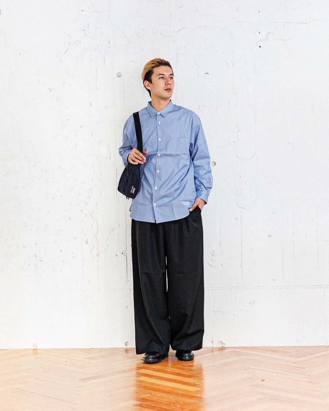 COMME des GARCONS HOMME - コムデギャルソンオム25SS 綿ストライプ