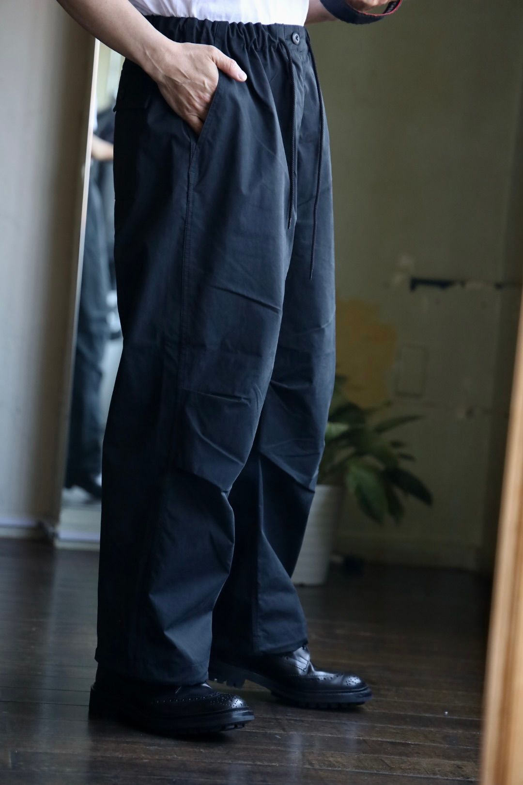 COMME des GARCONS HOMME - コムデギャルソンオム25SS 綿エステル