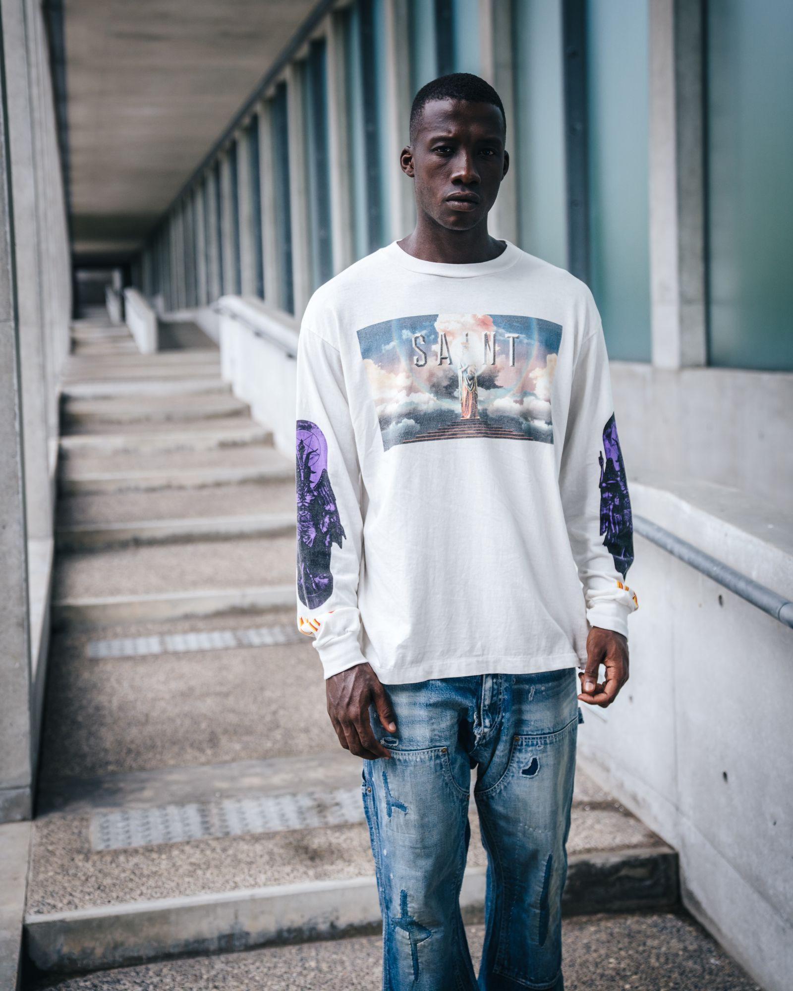 SAINT M×××××× - セントマイケル24AW SAINT PICTURES LS TEE(SM-YS1