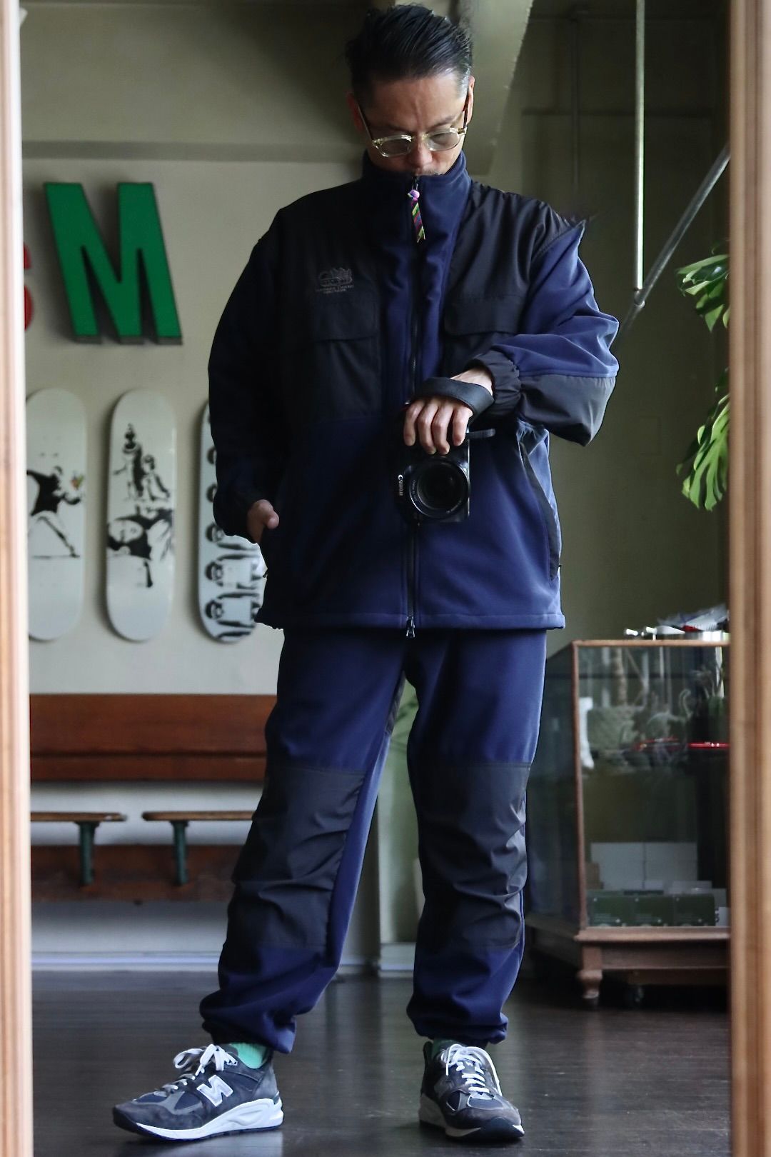 is-ness イズネス22AW THM FLEECEスタイル.2022.10.23. | 2879 | MARK