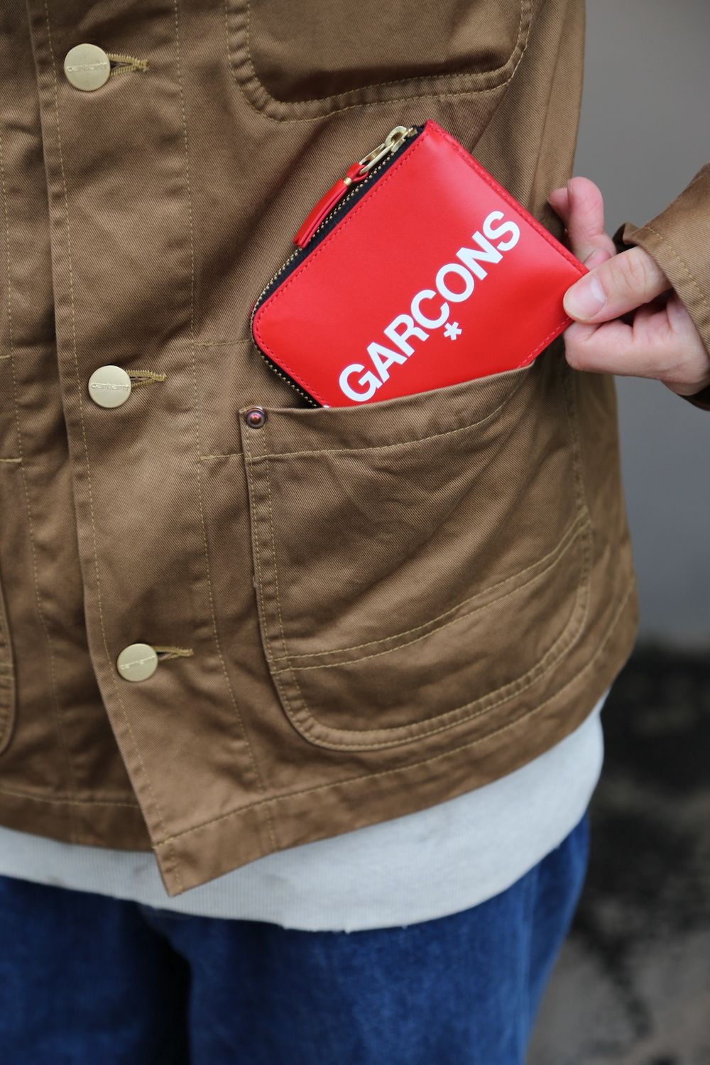 eYe JUNYA WATANABE COMME des GARCONS MAN CarharttカーハートWネーム