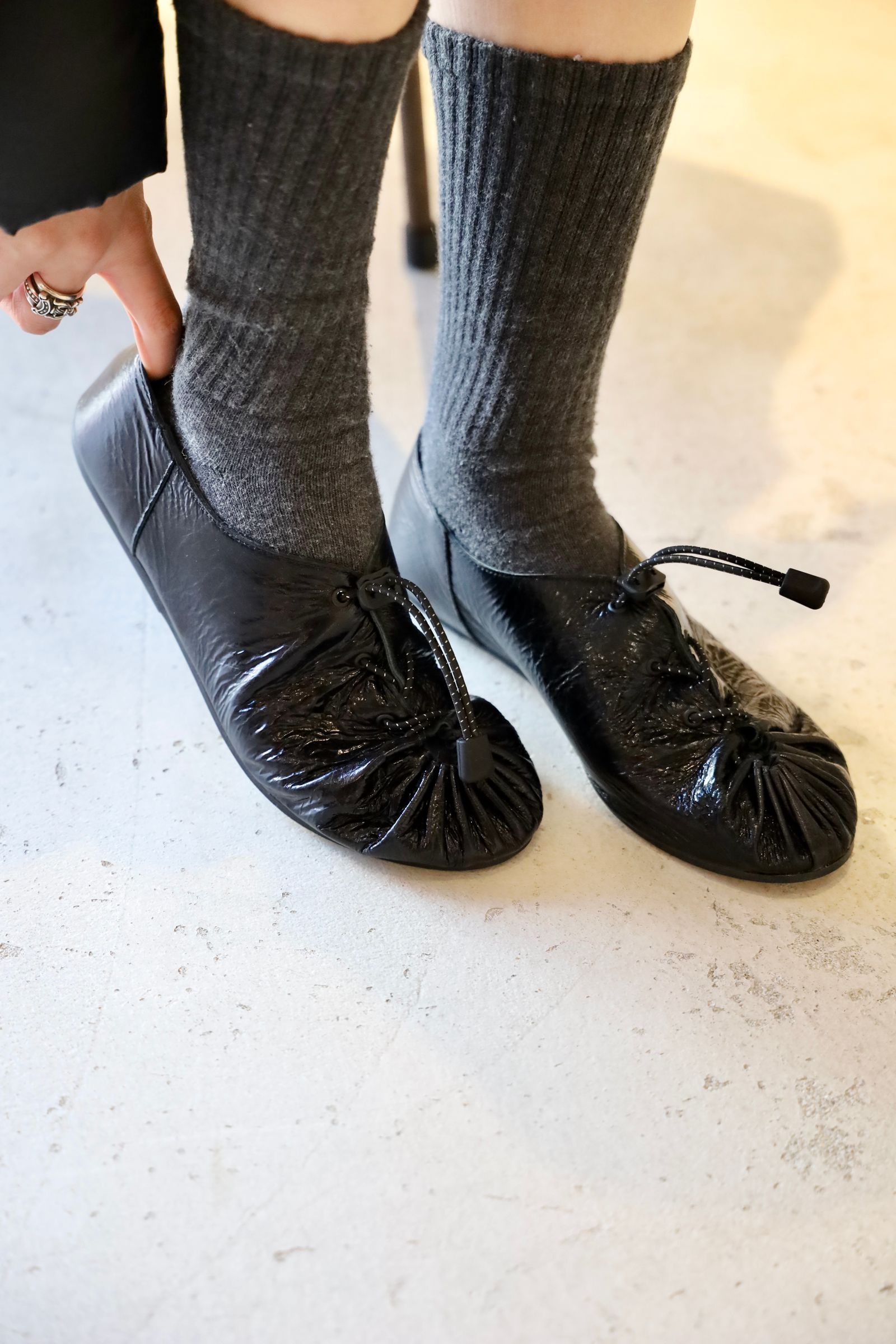 Hender Scheme - エンダースキーマ シューズ dumple(wt-rs-dpl)black