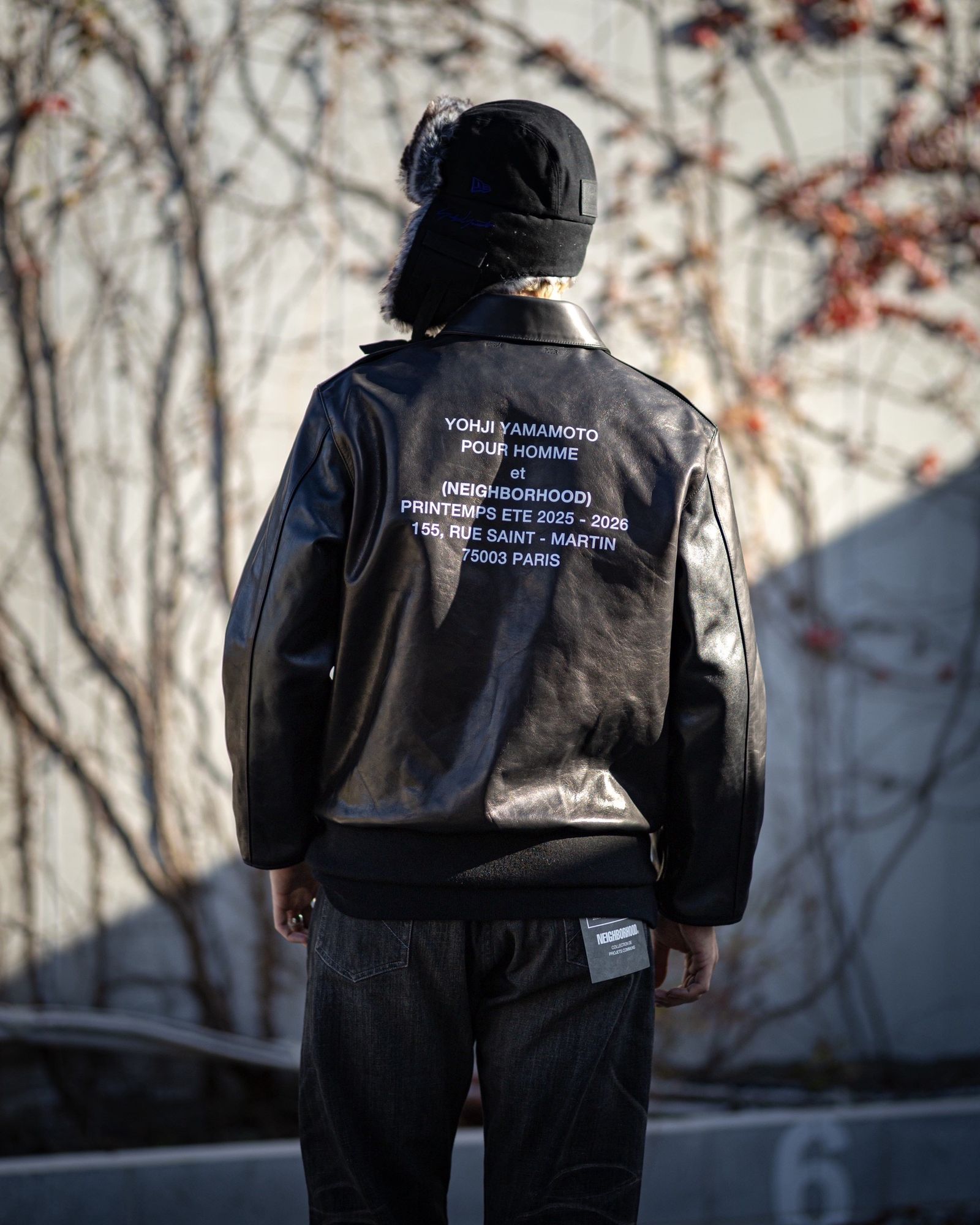 Yohji Yamamoto × NEIGHBORHOOD A-2タイプレザージャケット 新作発売