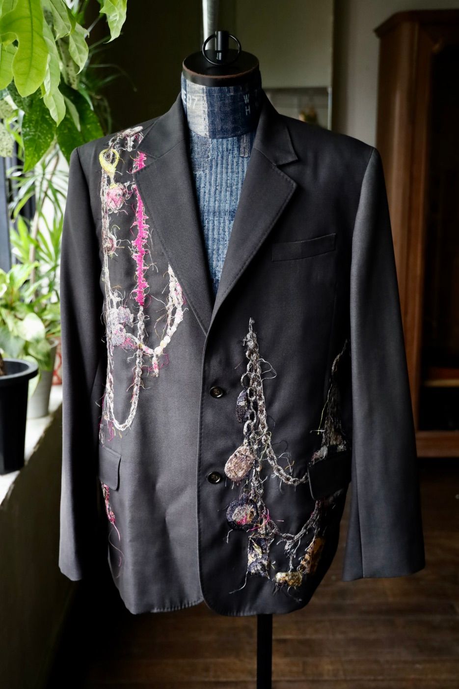 doublet - doublet 25AW EMBROIDERED CHAIN TAILORED JACKET