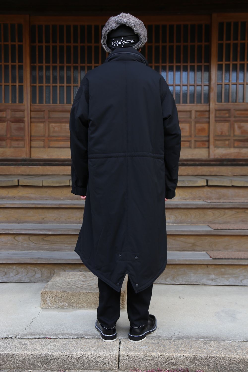 Yohji Yamamoto 2020AW 新作I-左胸片玉P付モッズコート style.2020.12