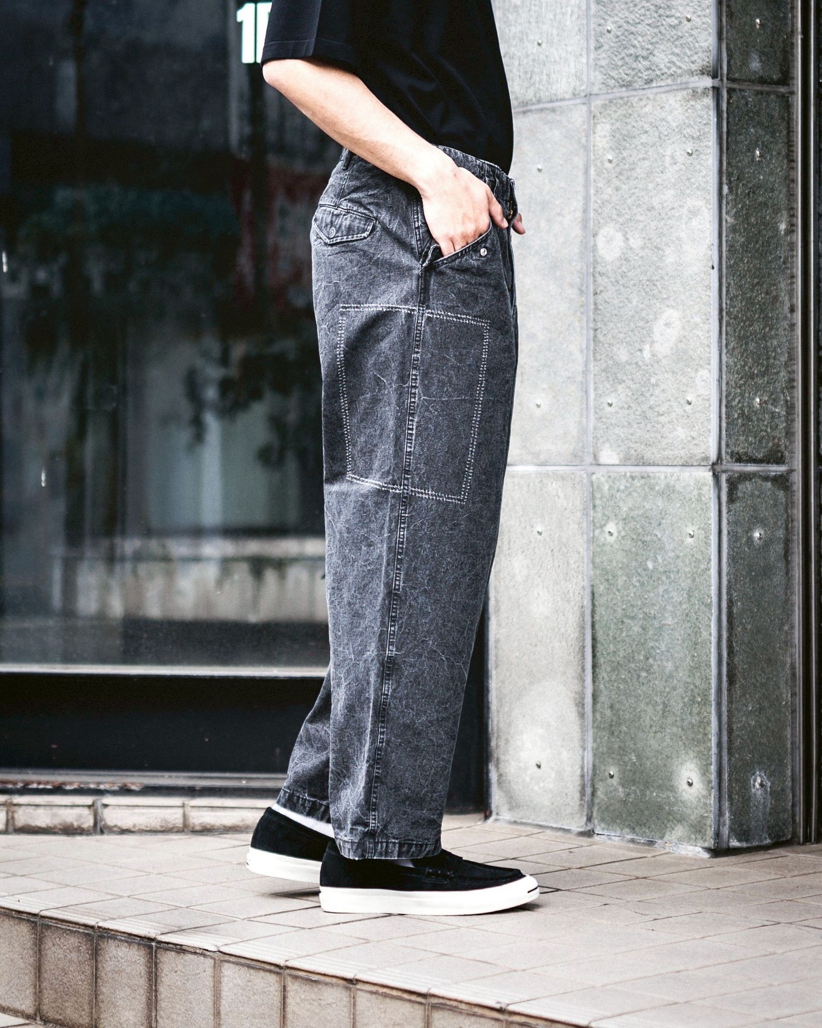 A.PRESSE - アプレッセ M-51 Custom Pants(25SAP-04-03H) BLACK | MARK