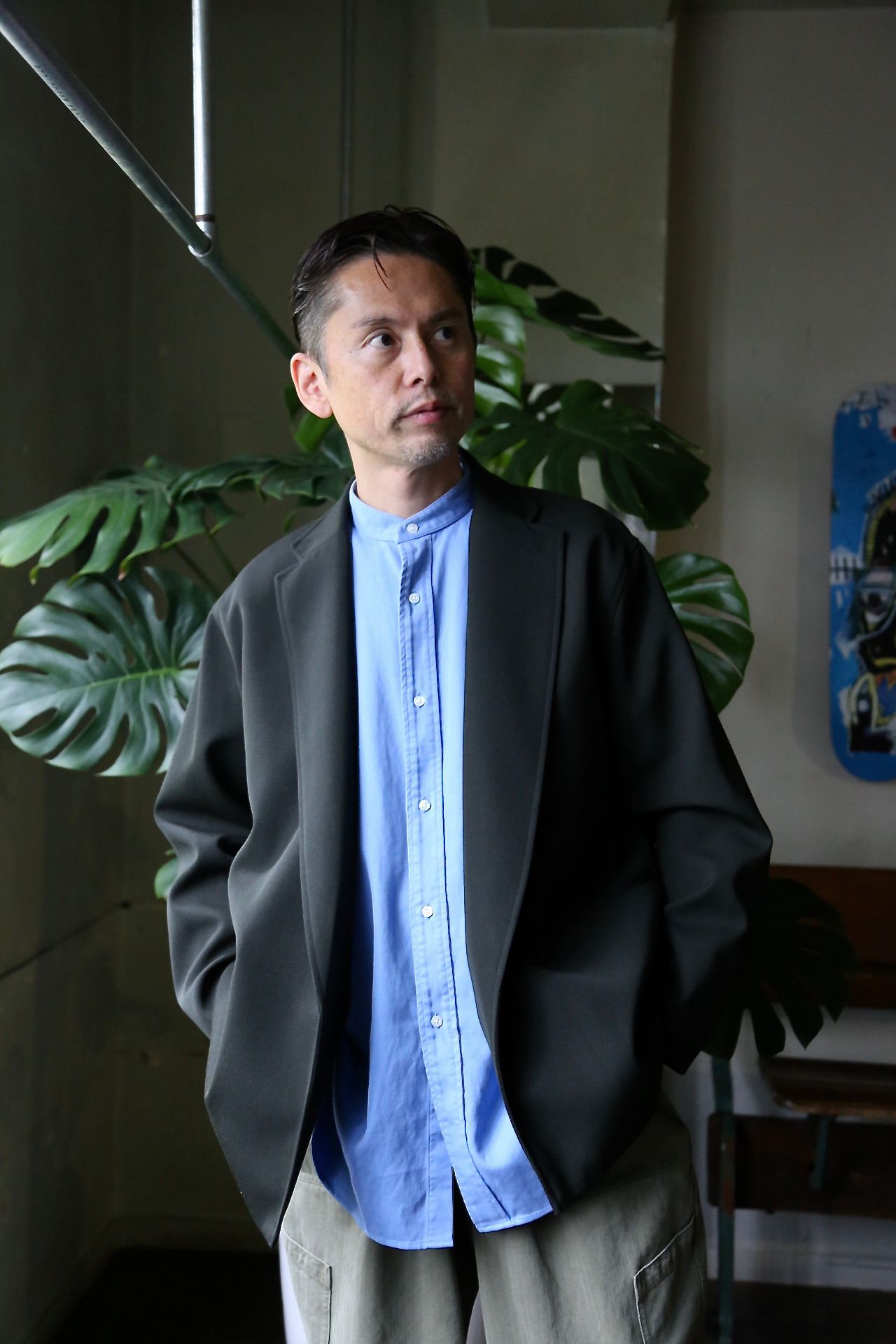 blurhms Wool Surge Cardigan Jacket