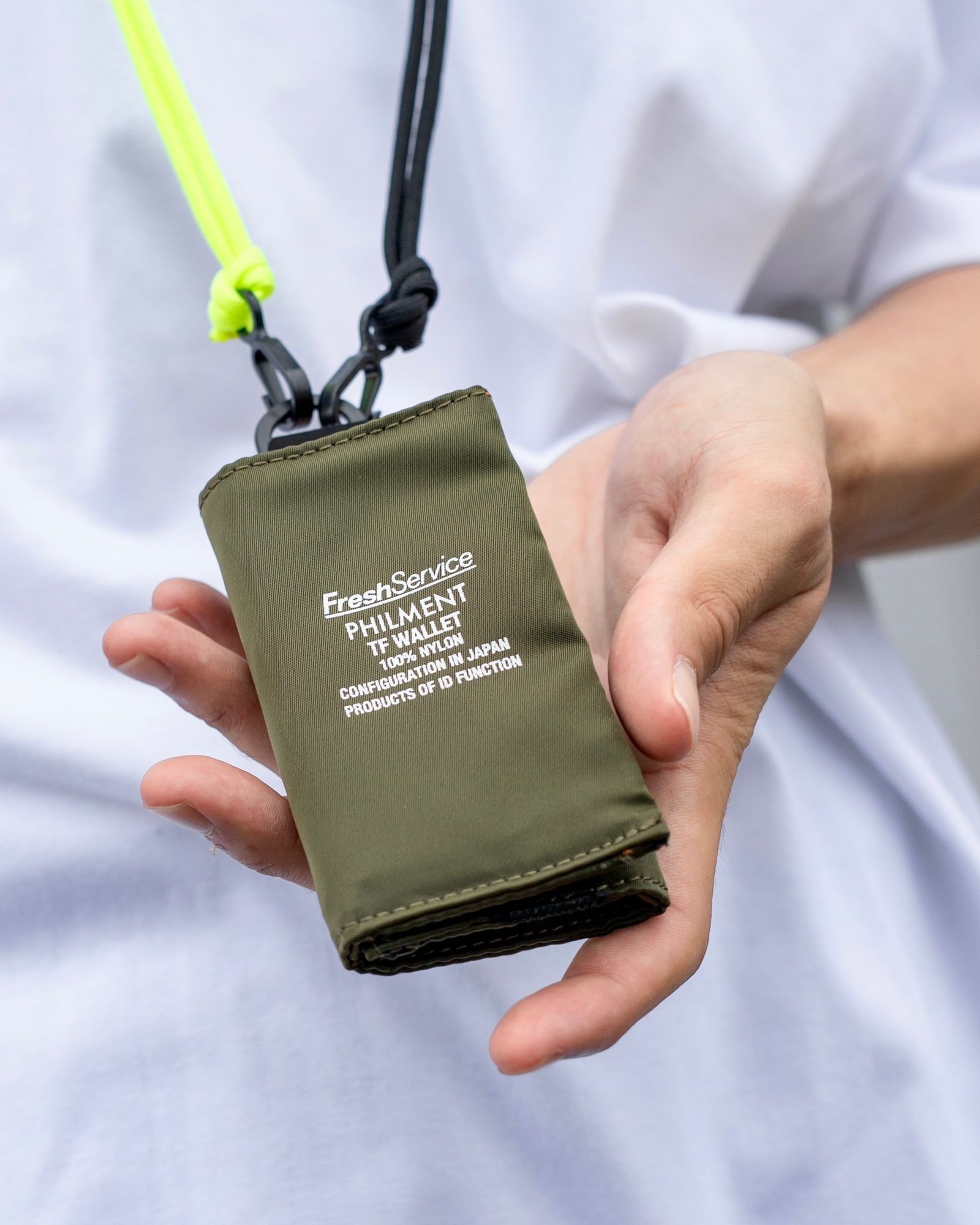 FreshService - フレッシュサービスPHILMENT FS TF WALLET(KHAKI)☆12