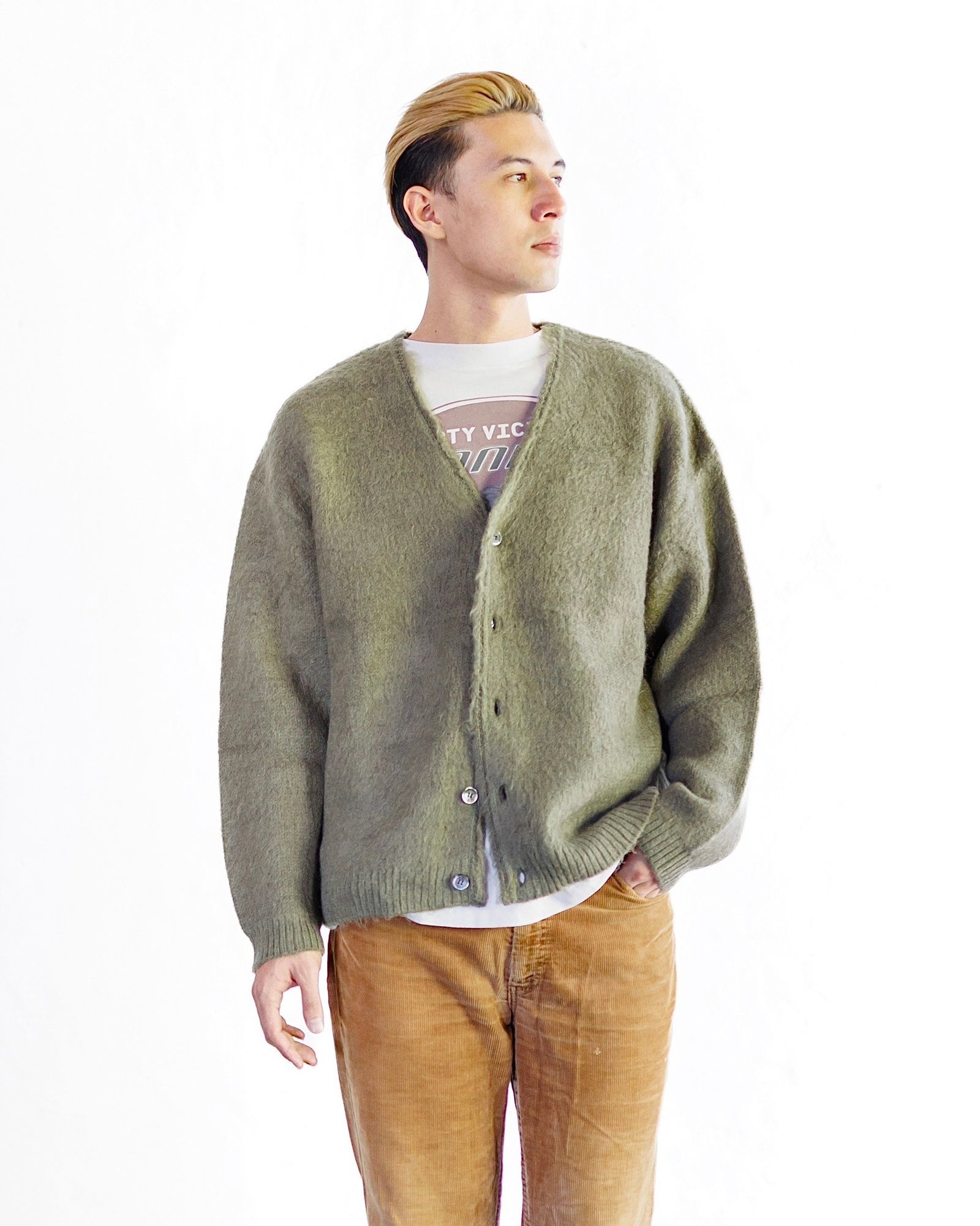 SAINT M×××××× - セントマイケル24AW MOHAIR CARDIGAN(SM-YS1-0000-058