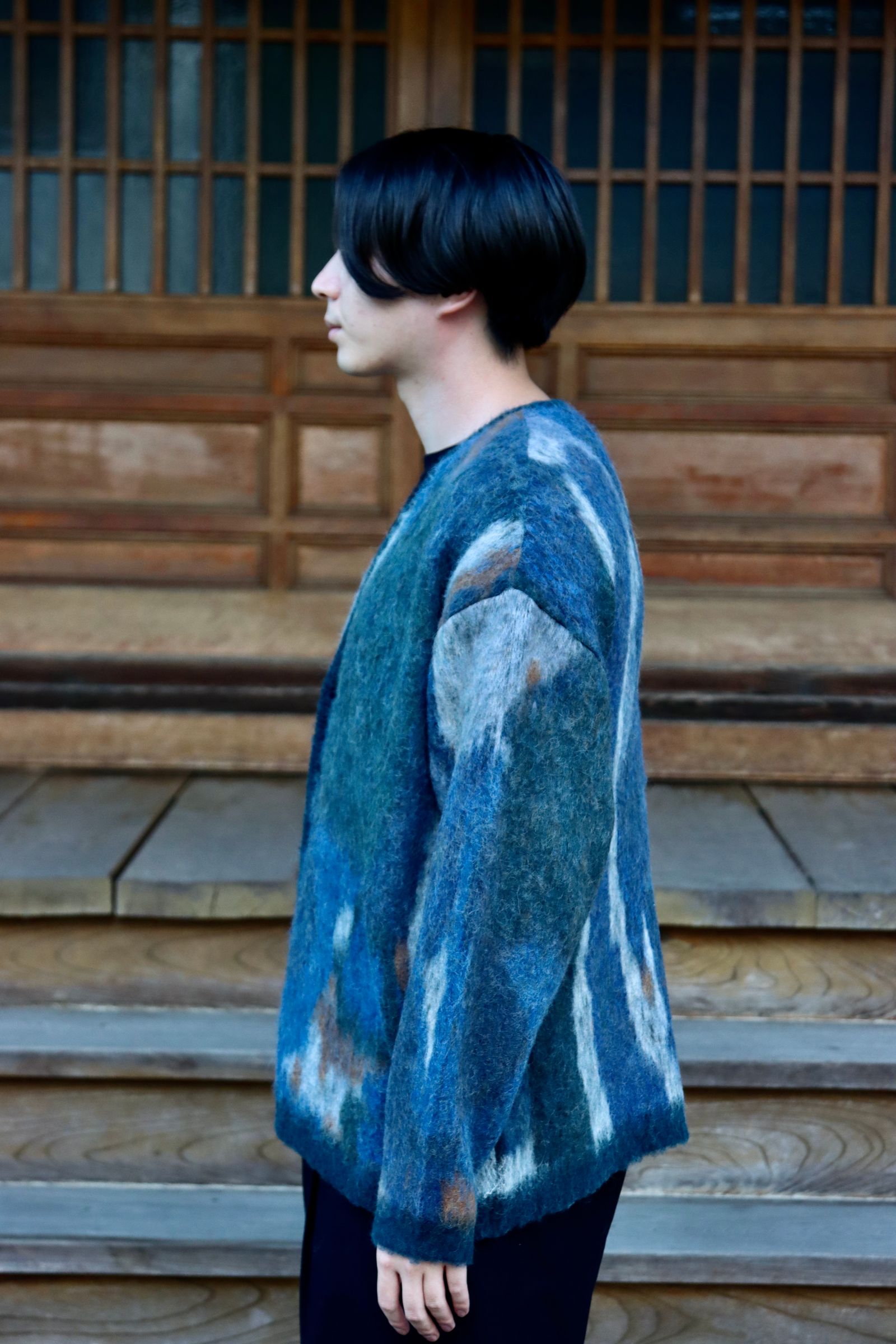 YOKE ROTHKO JACQUARD CARDIGAN(YK21AW0284S)GREEN style | 1873 | MARK