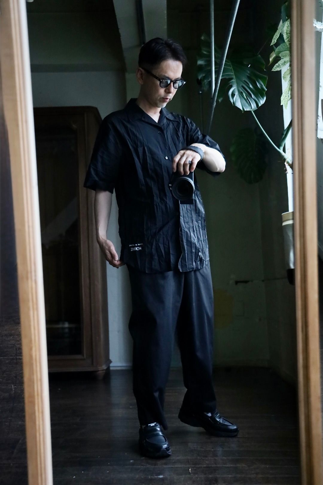 COMME des GARCONS HOMME 製品加工シワS/Sシャツ2025.5.2. | 6588 | MARK