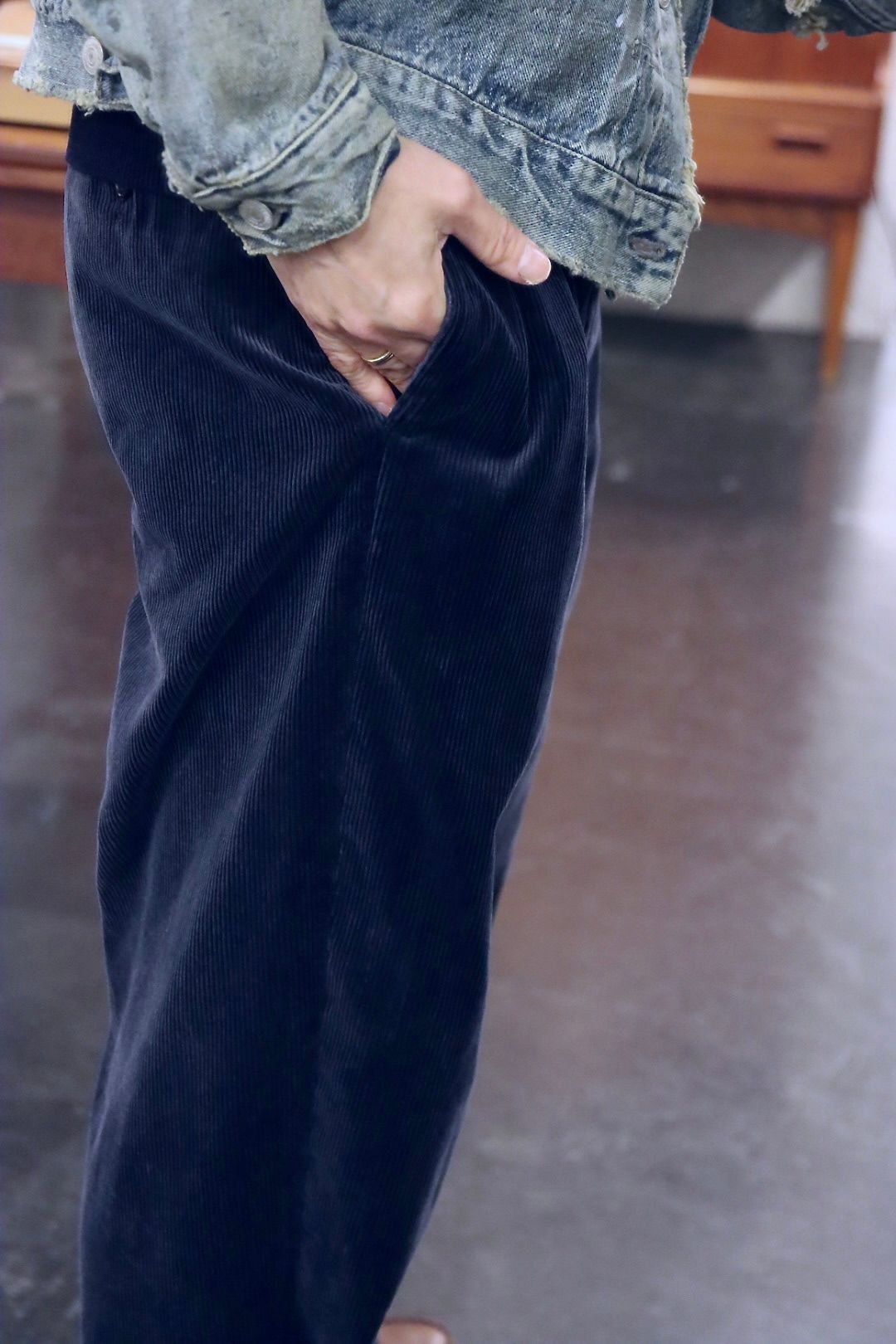 A.PRESSE - アプレッセ24SS Vintage Corduroy Trousers (24SAP-04-02H