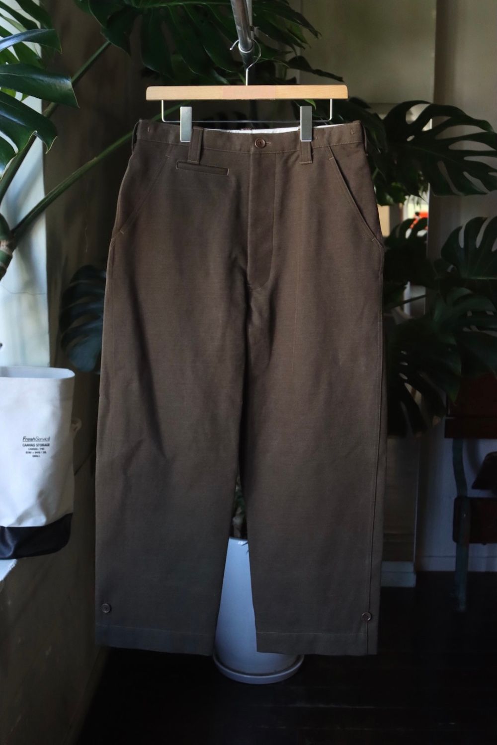 A.PRESSE - アプレッセ22FW Motorcycle Trousers(22AAP-04-01H)OLIVE