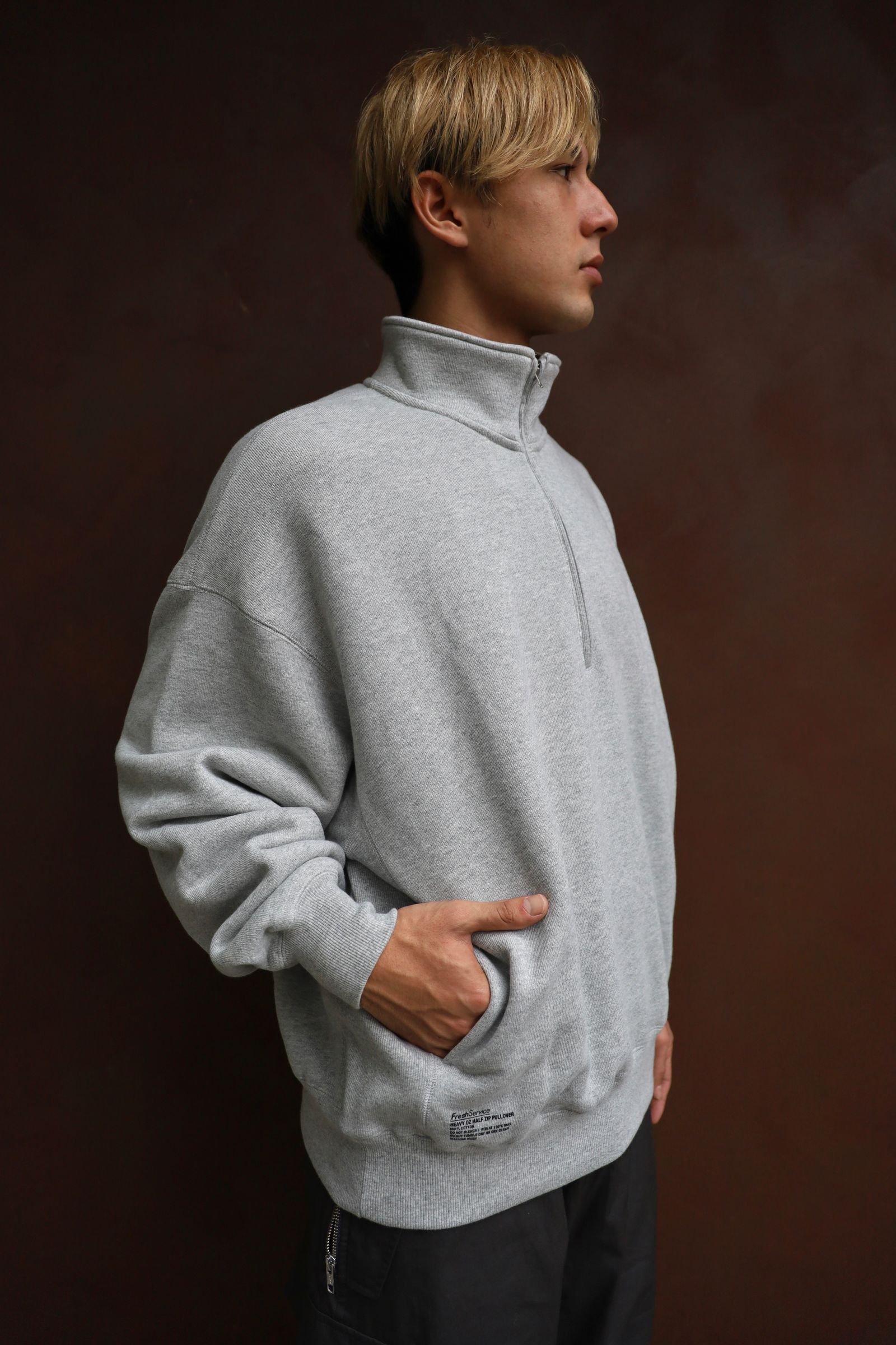 FreshService HEAVY OZ HALF ZIP PULLOVER スタイル | 5676 | MARK