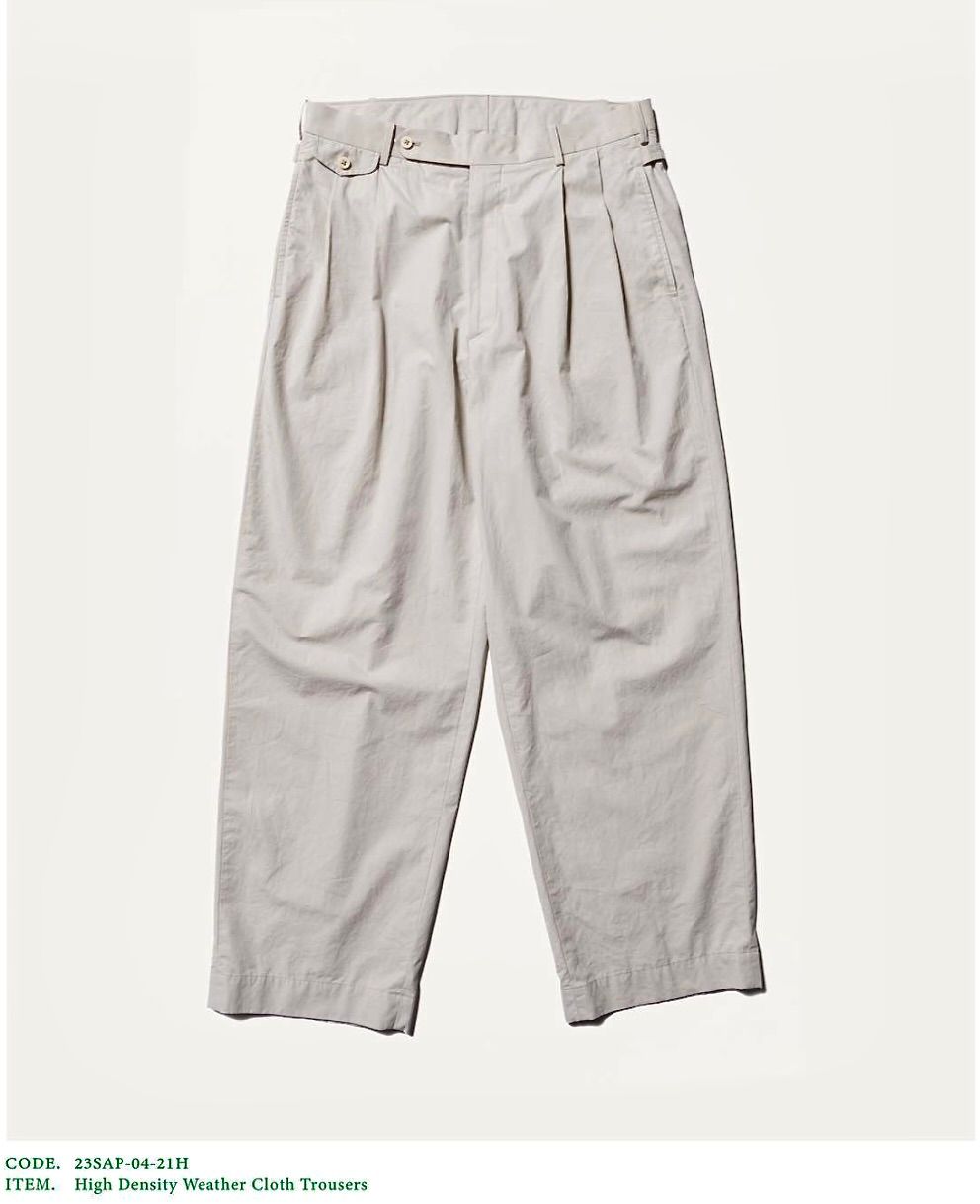 A.PRESSE - アプレッセパンツ High Density Weather Cloth Trousers