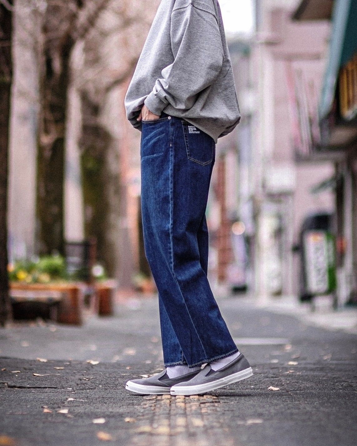 フレッシュサービス CORPORATE DENIM FIVE POCKET PANTS スタイル