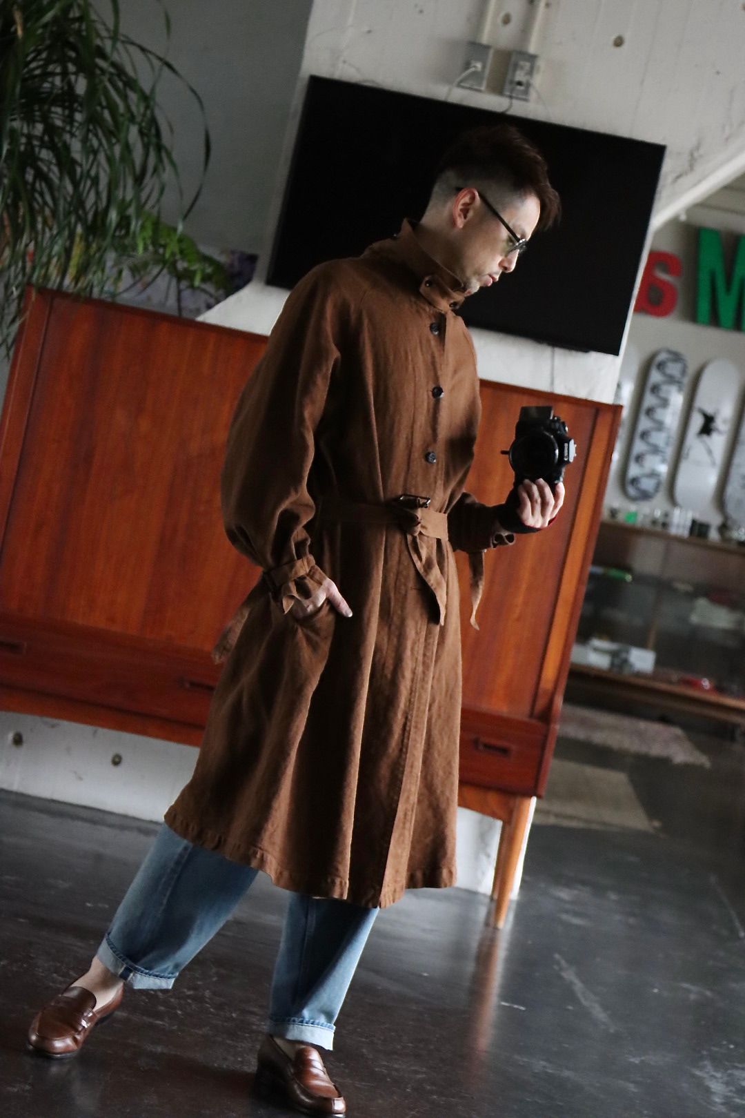 Ets.MATERIAUX 22SS M38 Motor cycle coat style.2022.1.31. | 2220 | MARK