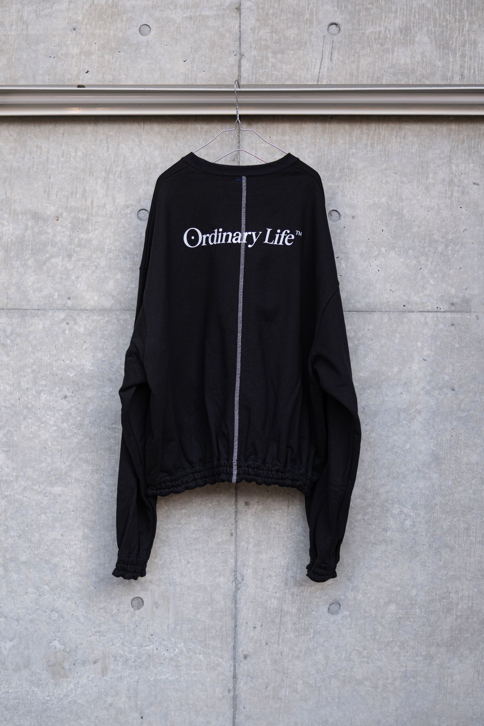 SHINYAKOZUKA - ORDINARY HOME HIS CREW WITH PRINTING / BLACK