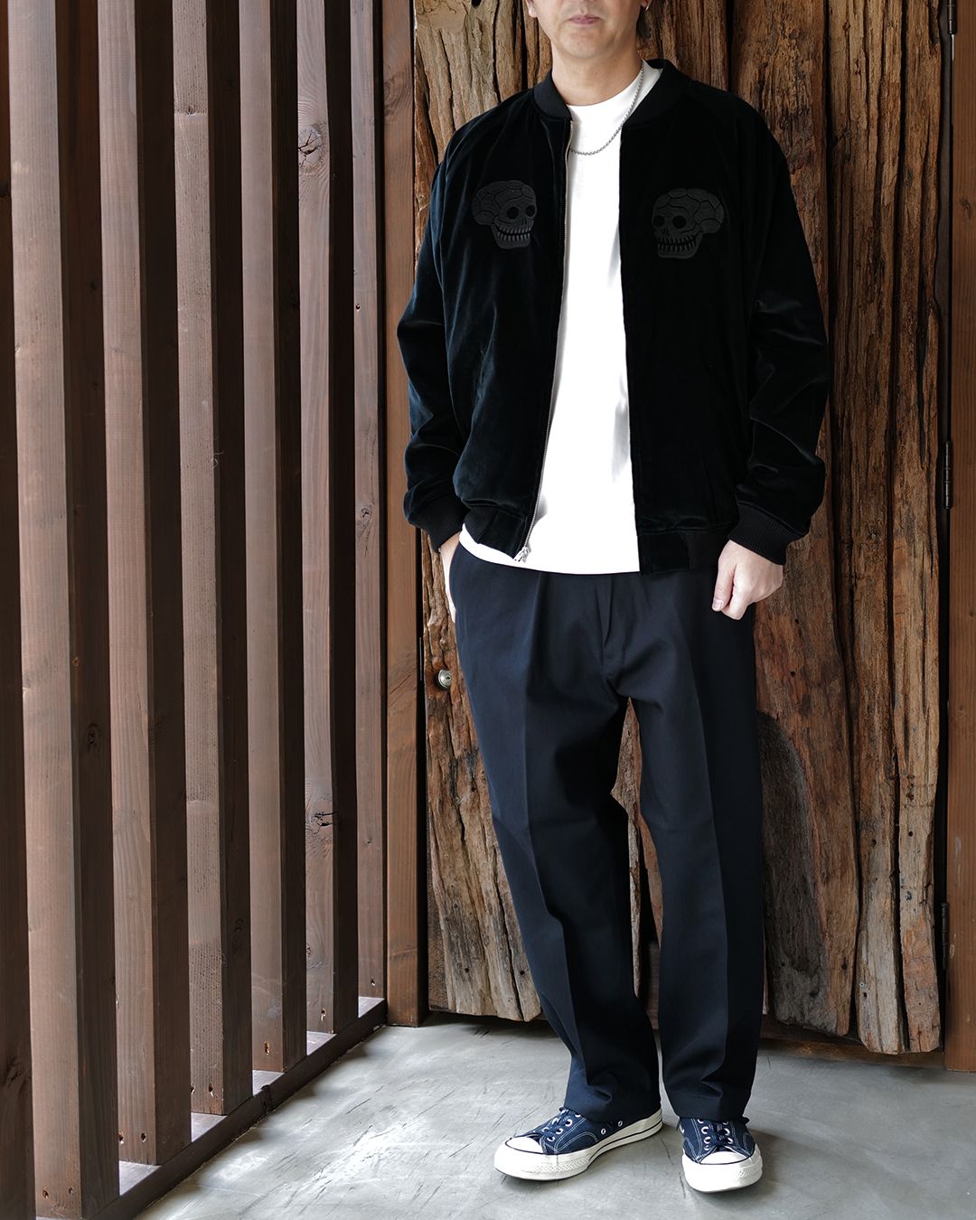 SEQUEL - CHINO PANTS (TYPE-XF) NAVY | River