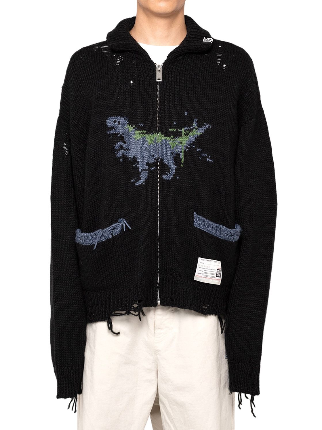 Maison MIHARA YASUHIRO - 【24AW】ダイナソー ニット カーディガン